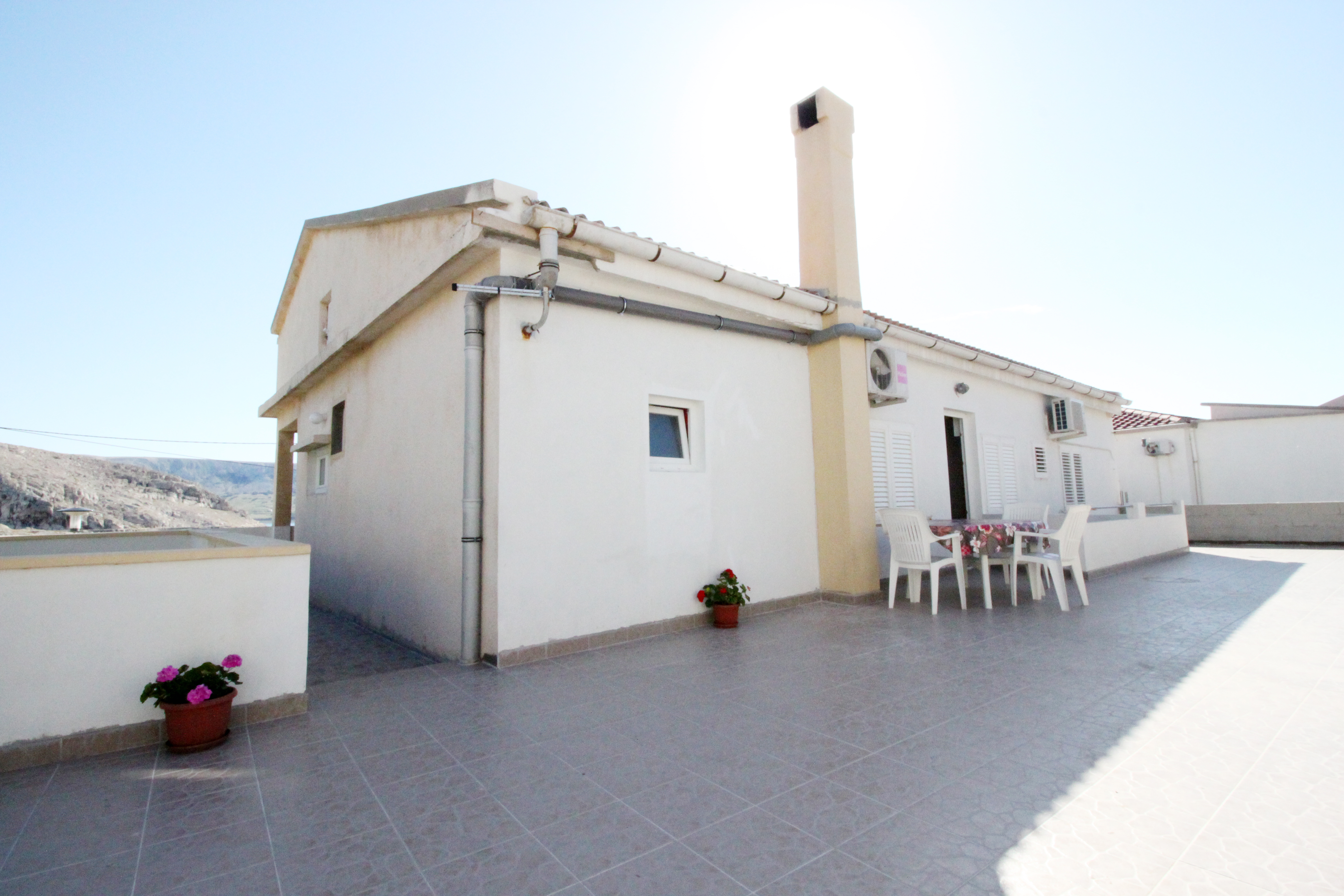 One Bedroom Apartment with large terrace, Metajna