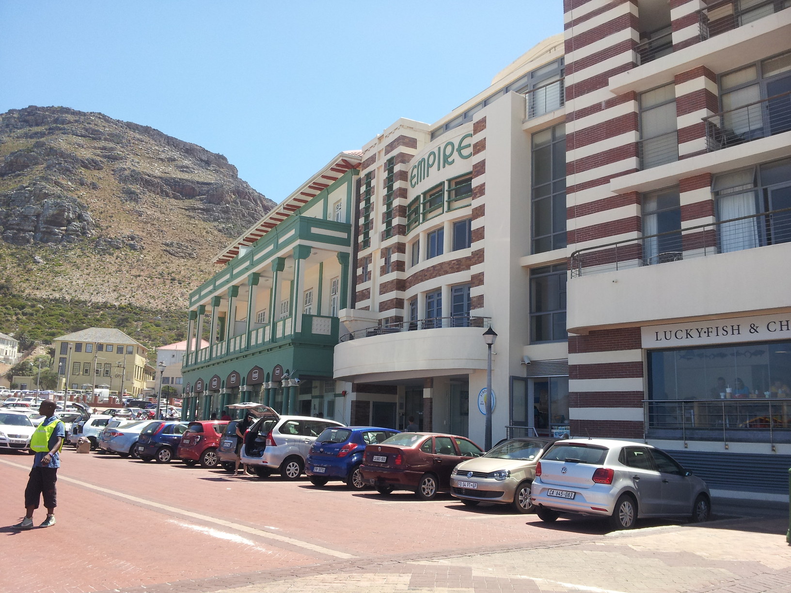 Muizenberg beach, Empire Seagull Apartments for Rent in Cape Town