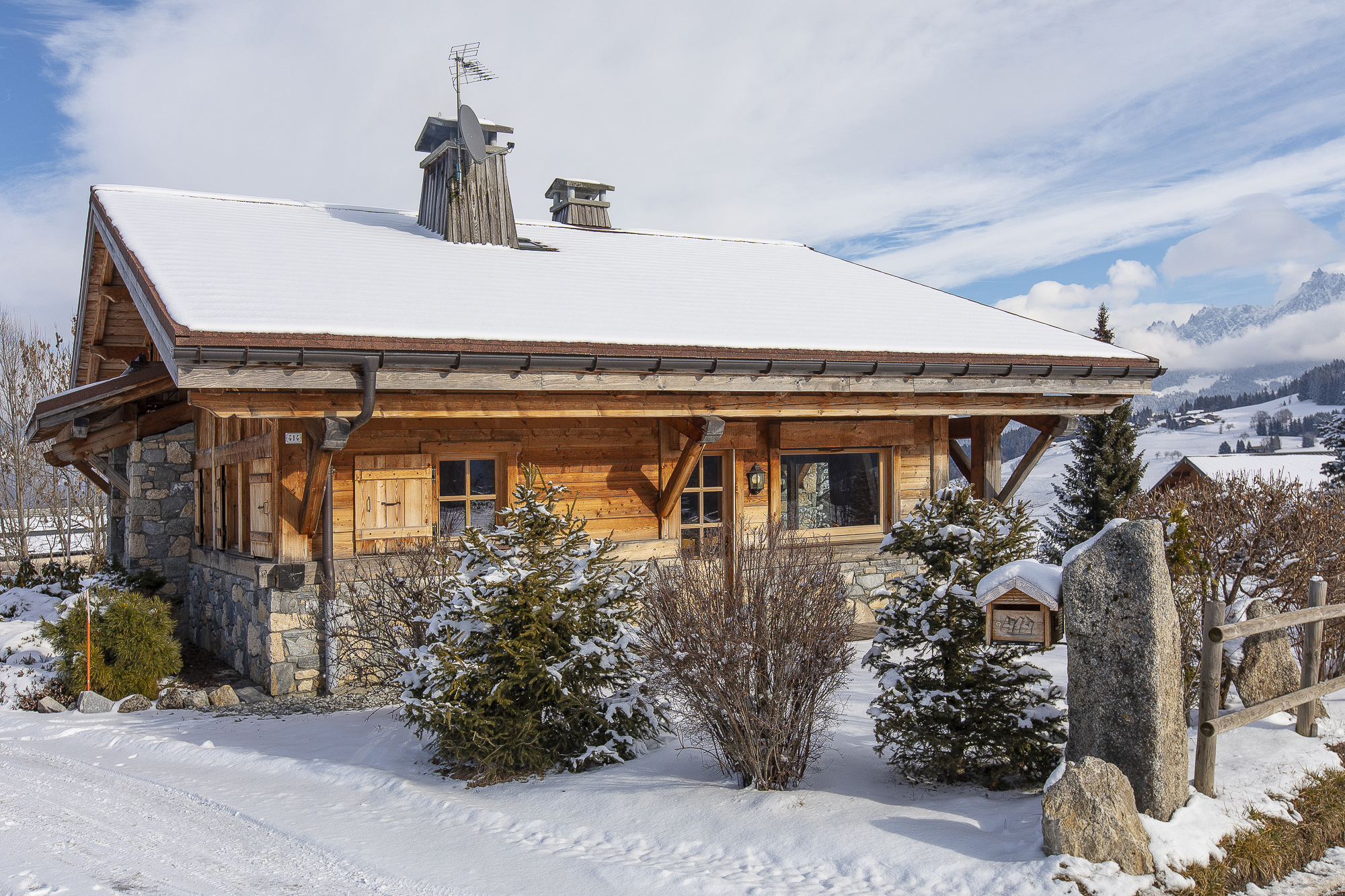 Stunning Chalet facing Mont-Blanc
