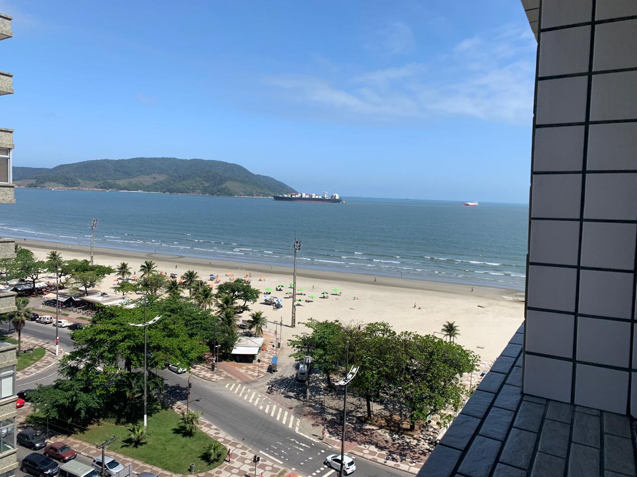 Santos apartment 70 m² with sea view