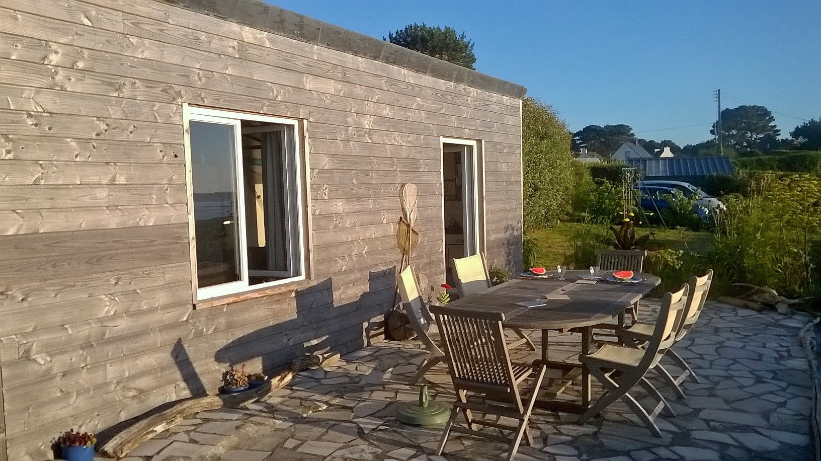 Le Brinic facing the sea  st samson