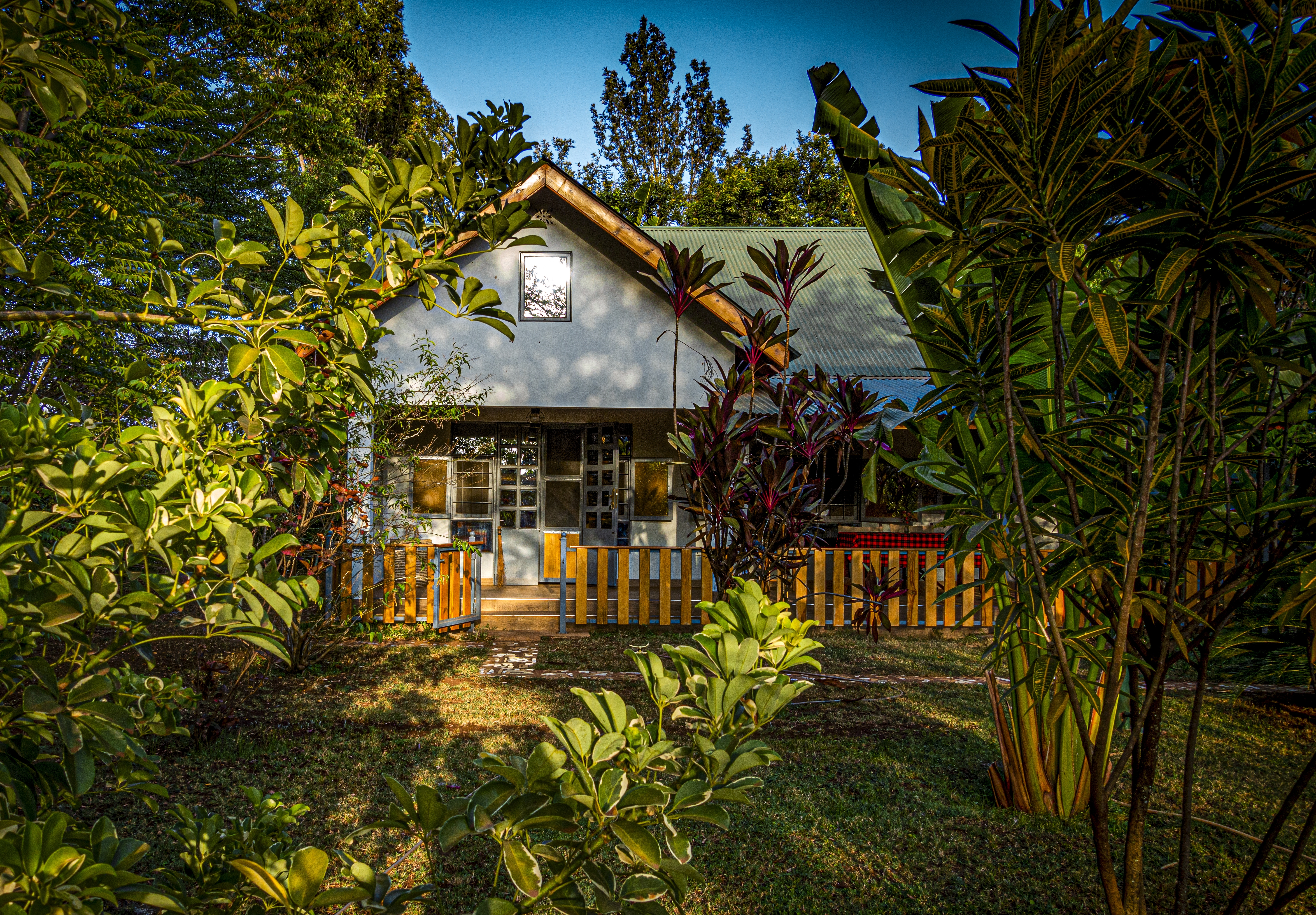 Peaceful home with porch in quiet surroundings