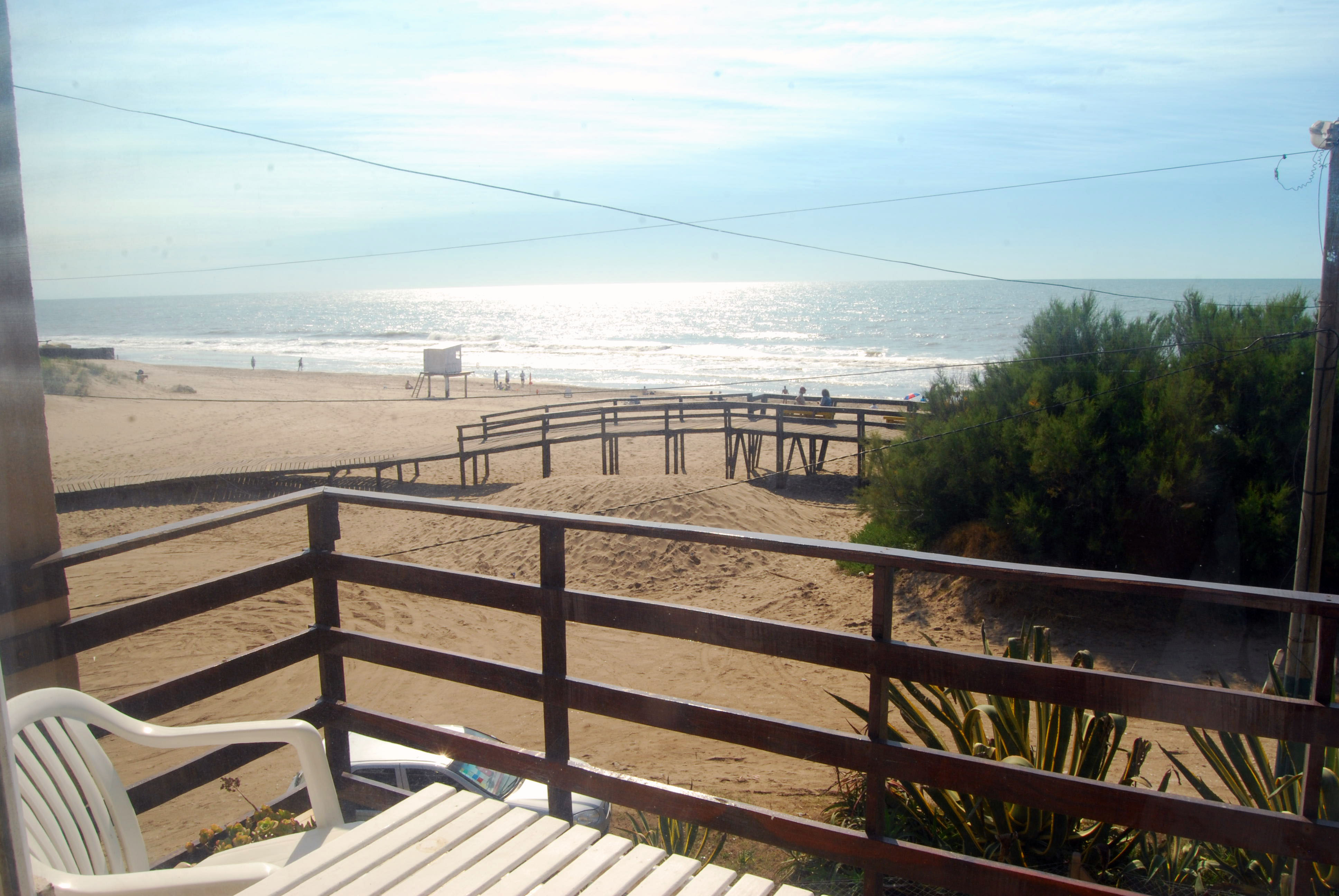 Ocean view with cozy little apartment.
