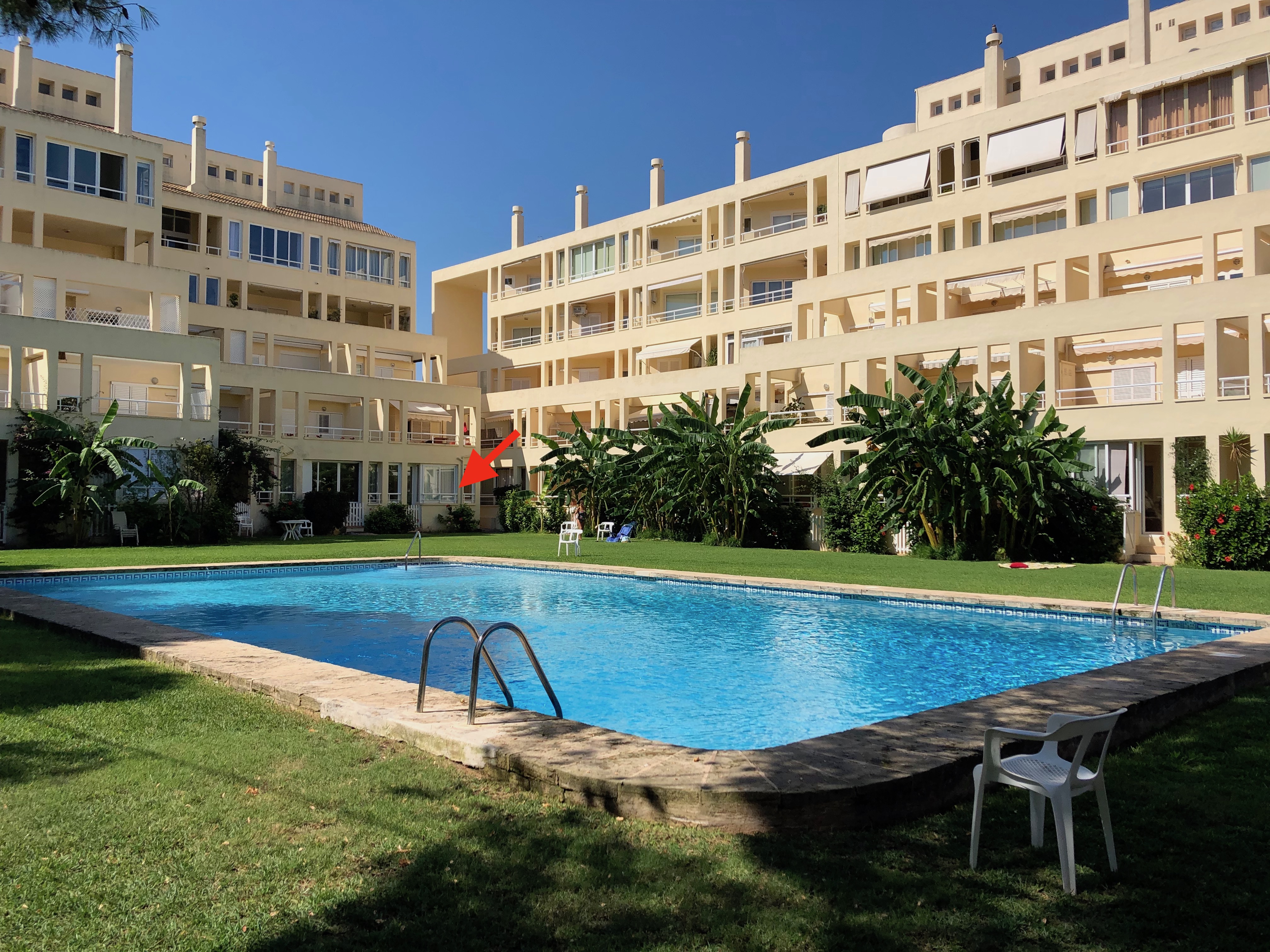 A quiet place between Areal Beach and Cala Blanca