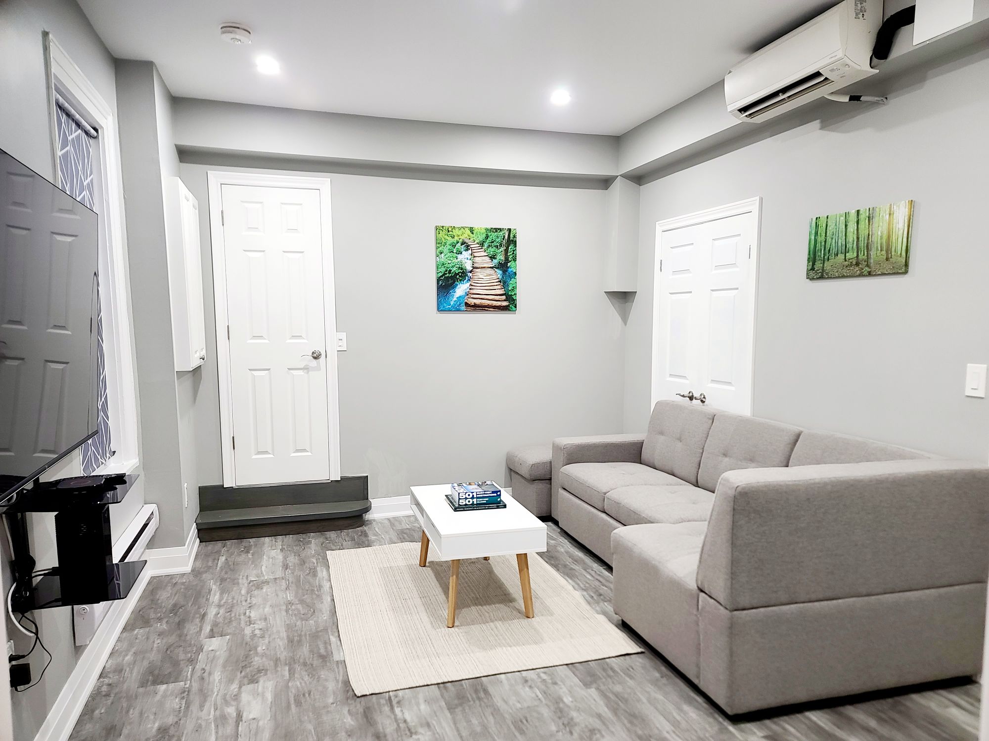 Private one bedroom apartment w/ parking and loft