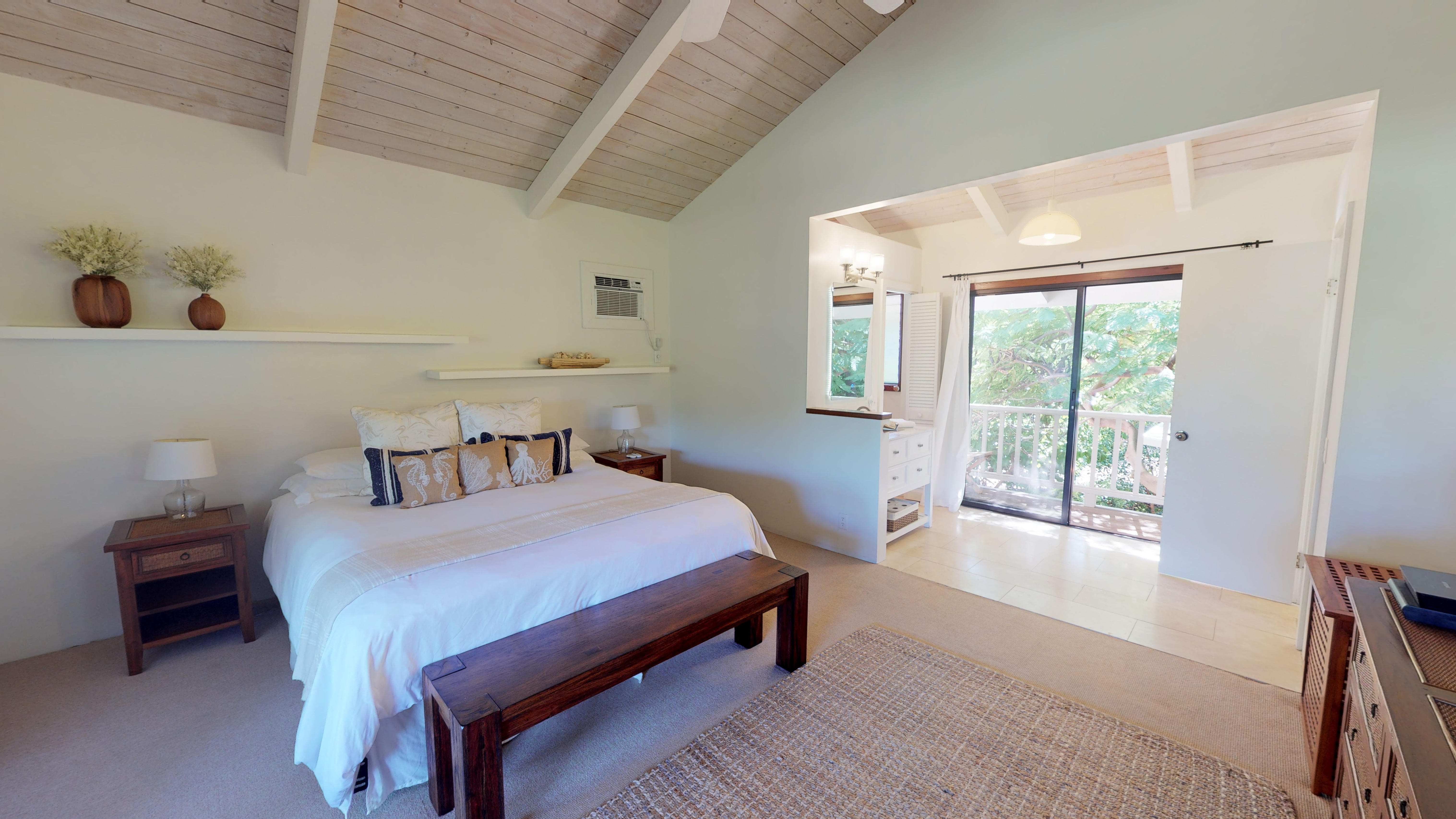 Puako Tropical Garden Retreat Across from Beach! Houses for Rent in