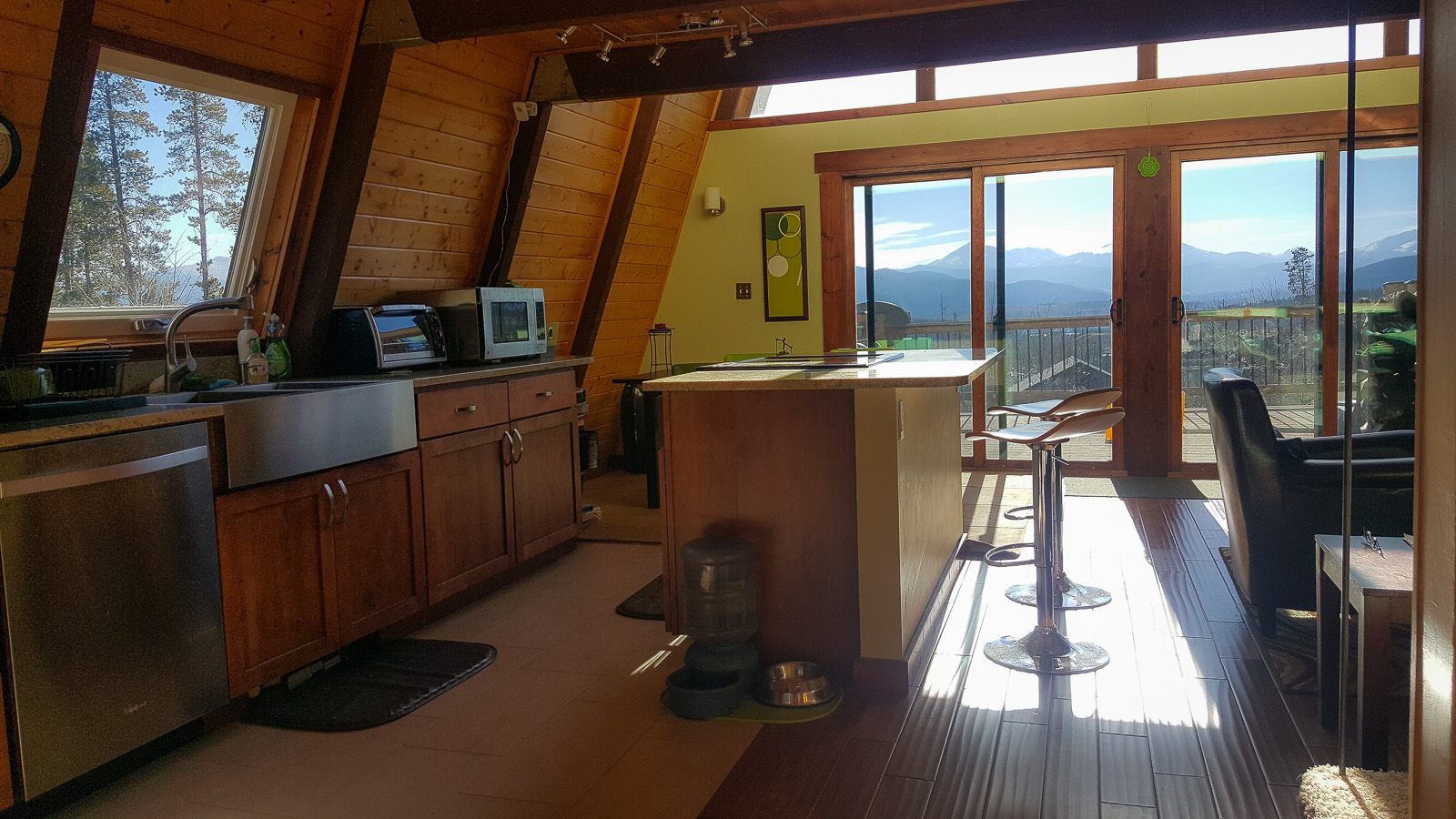 Modern Cabin with Incredible View, Backs to Forest