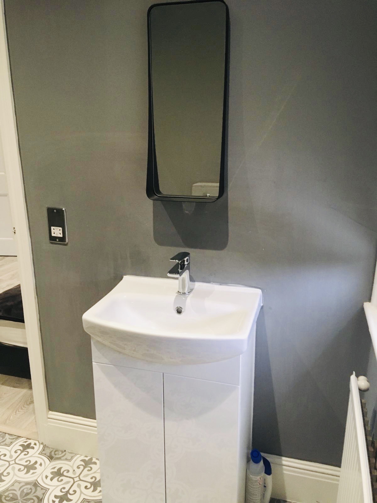 Bedroom with en suite shower room