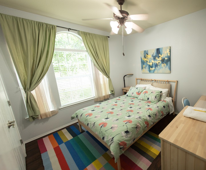 Private bedroom ^ located near major highways.^ in District 7, Fort Worth