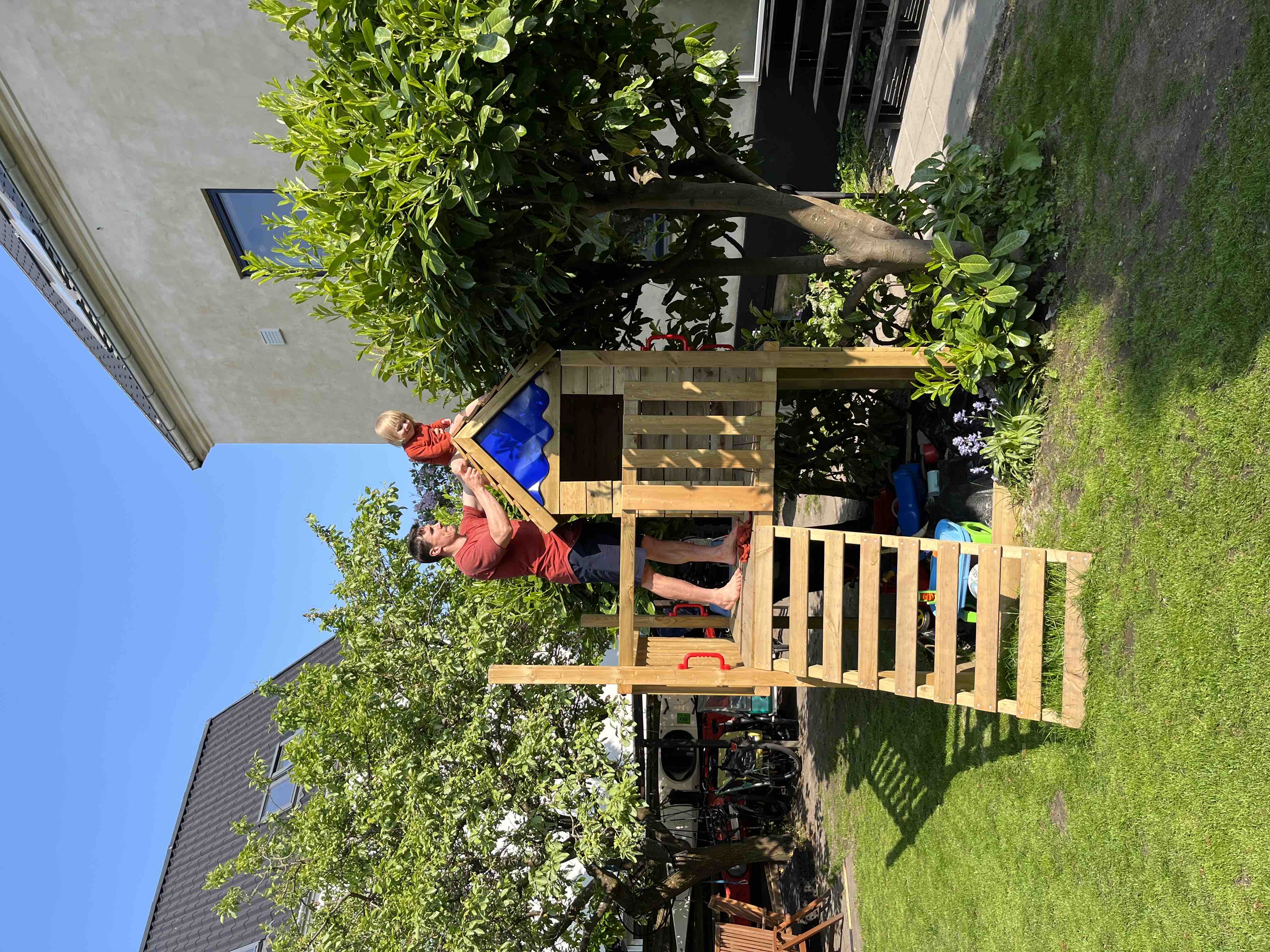 Colorful family home with garden (ground level) in Amager st, Copenhagen