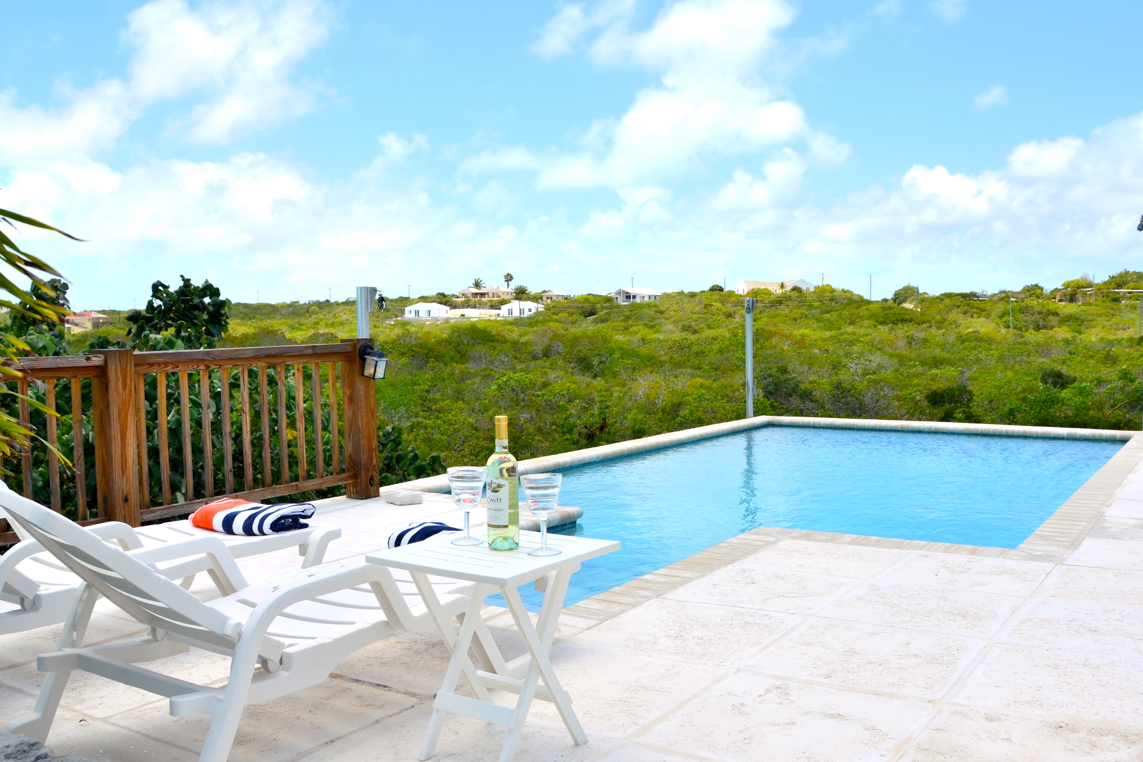Flame Tree Cottage|Ocean view&pool.Walk to beach