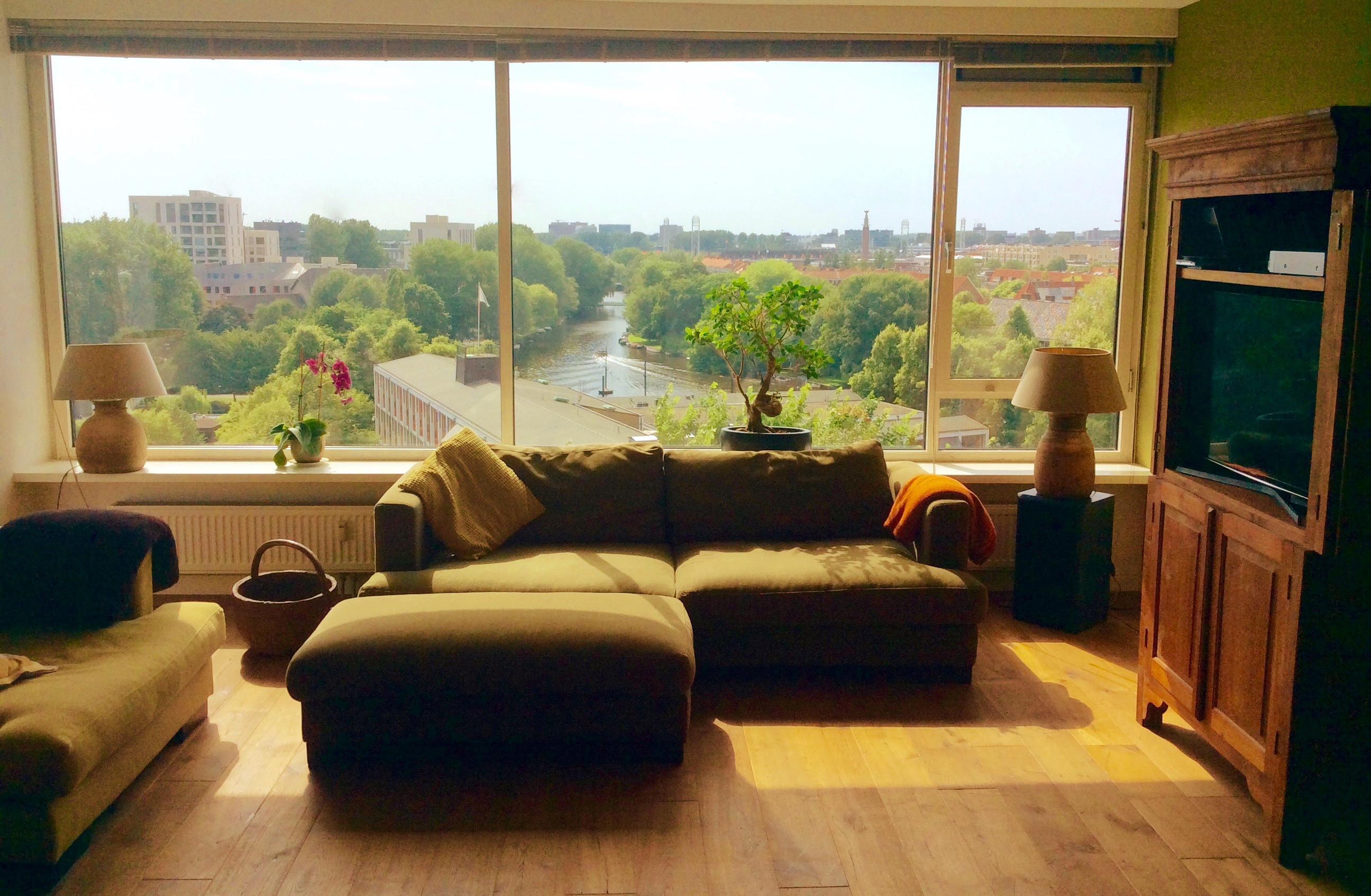 ! Luxurious apartment, extraordinary view, 100m2 ! — Amsterdam stay