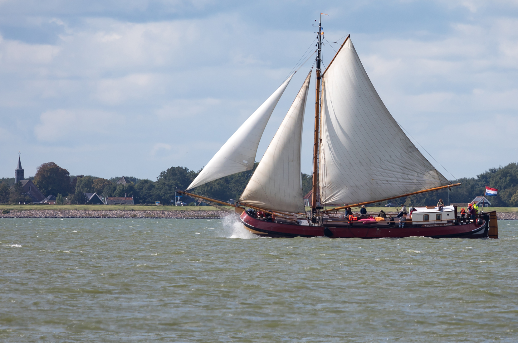 Sail through Holland on a traditional Dutch Ship โ Amsterdam stay