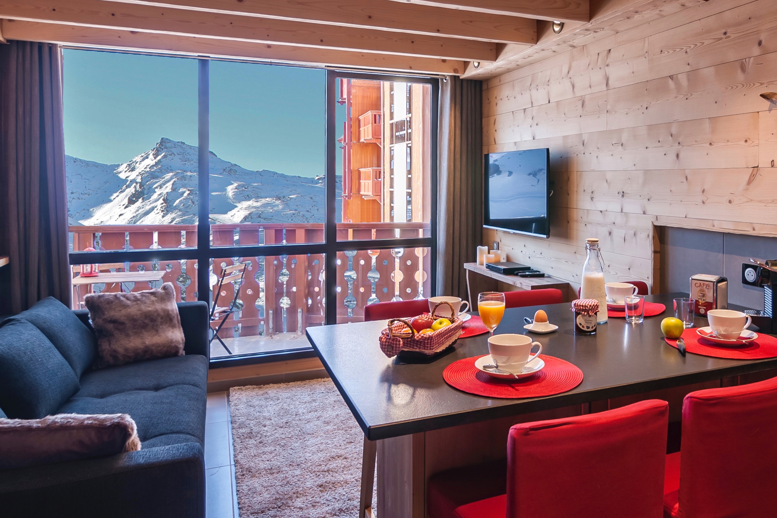 Val-Thorens-Cosy **** Duplex N°341 Pied des Pistes