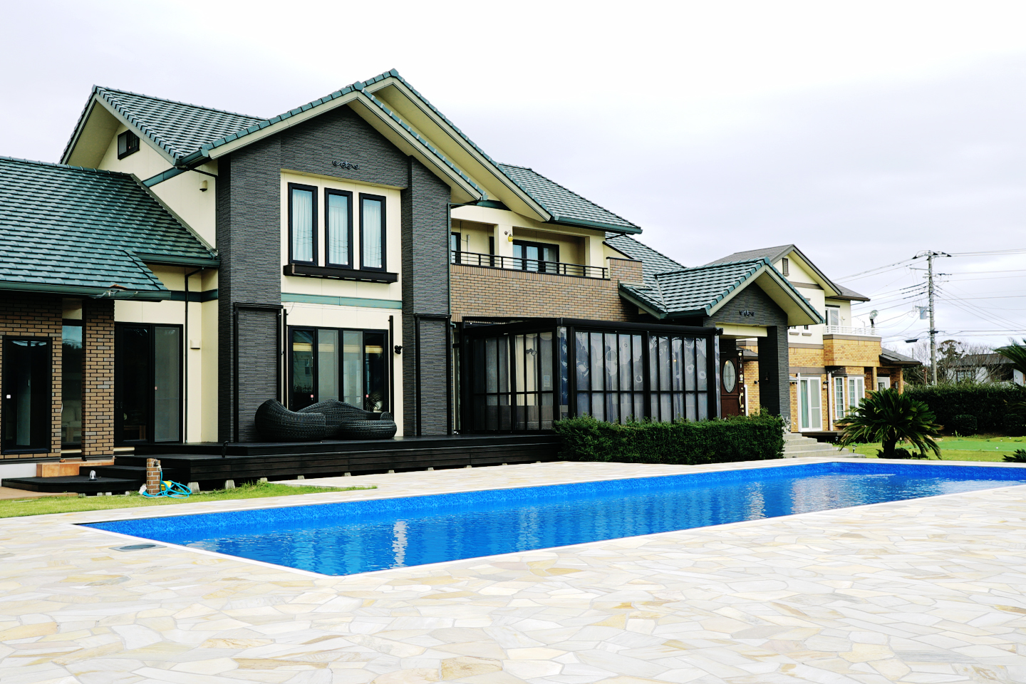 広々プール付き貸別荘ライトアップされたプールサイドで優雅なひと時を過ごしませんか qも可能です Houses For Rent In Ichinomiya Chōsei Gun Chiba Japan