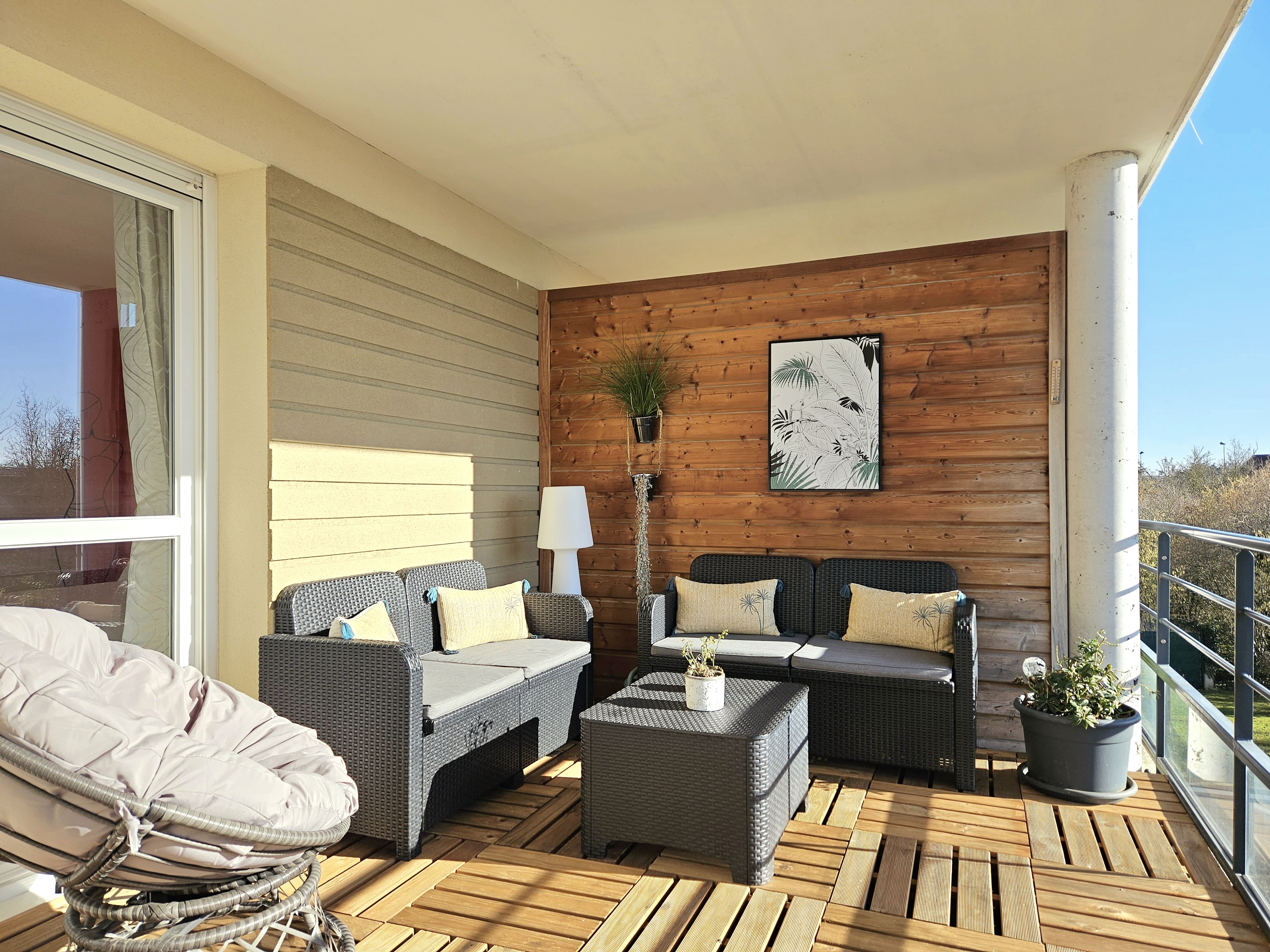 Oasis Plein Sud - Balcony - Parking
