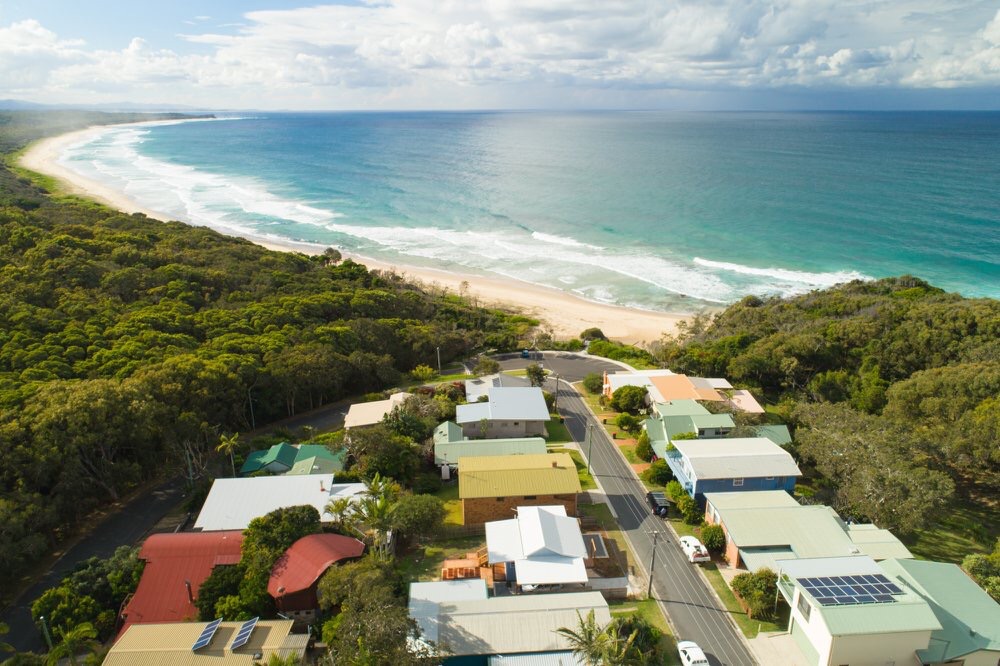 Valla beach bright sunny cottage beach/cafe/views Cottages for Rent