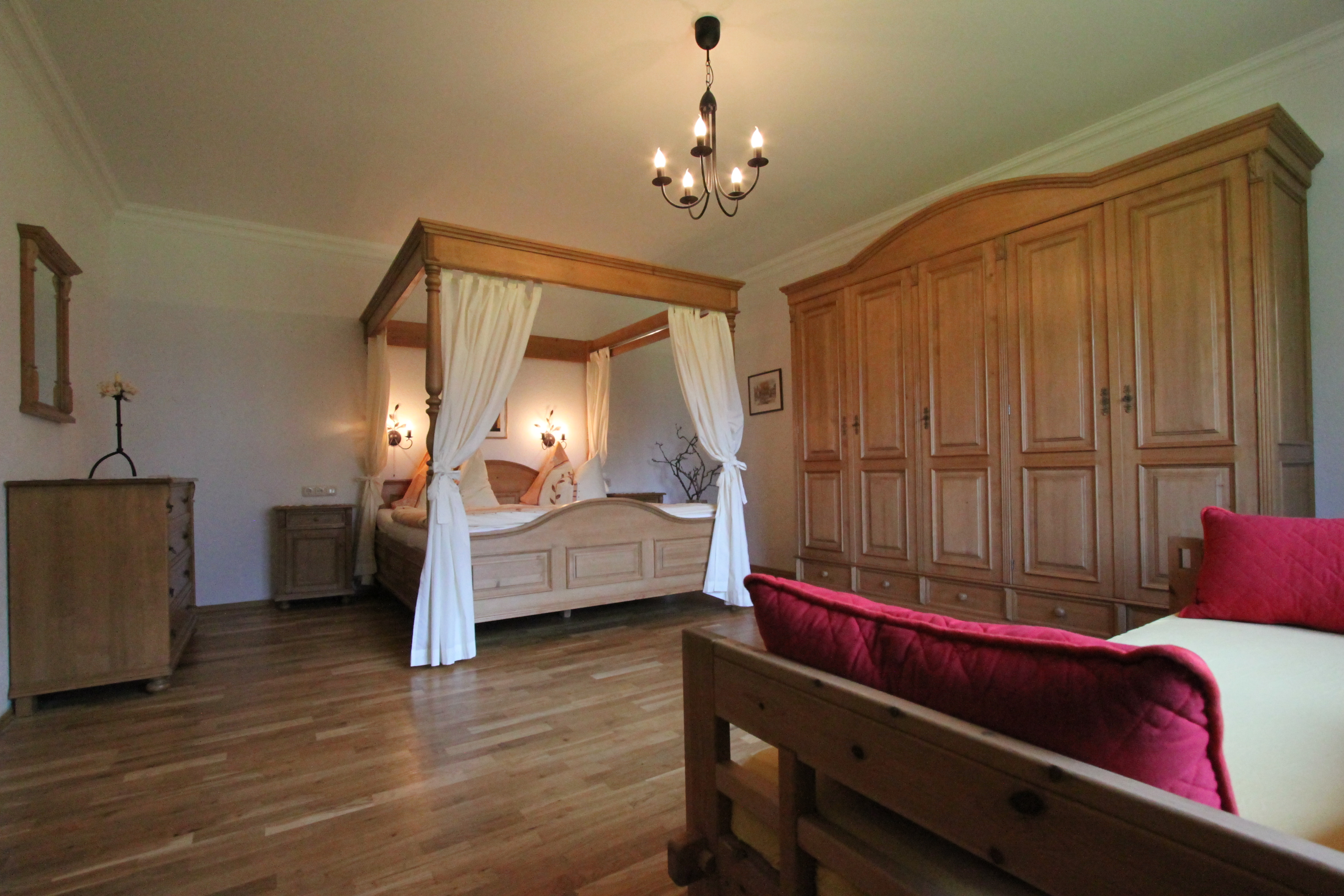 Spacious apartment on the farm