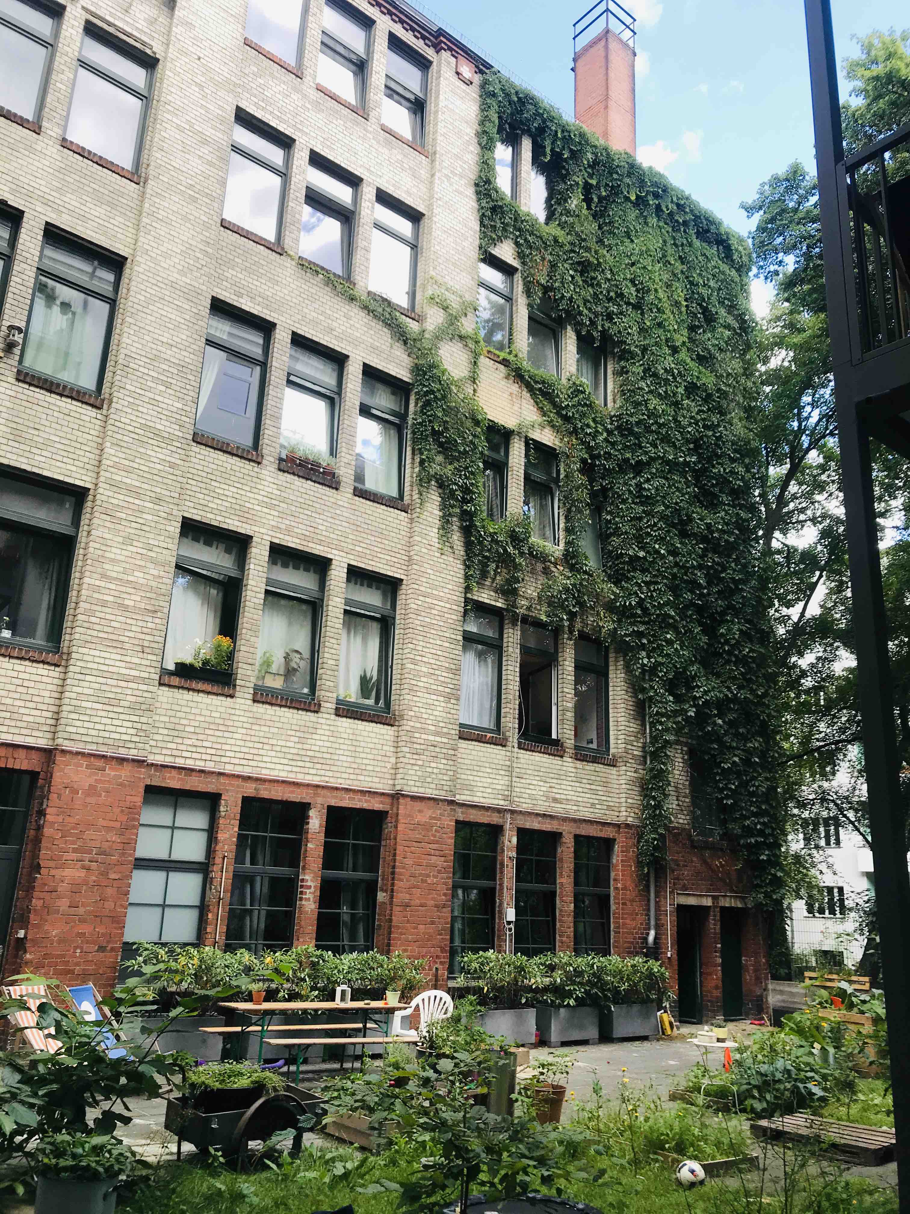 Cozy apartment in old Berlin factory