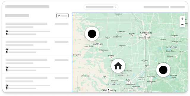 Capture d'écran de l'annuaire de prestataires de services