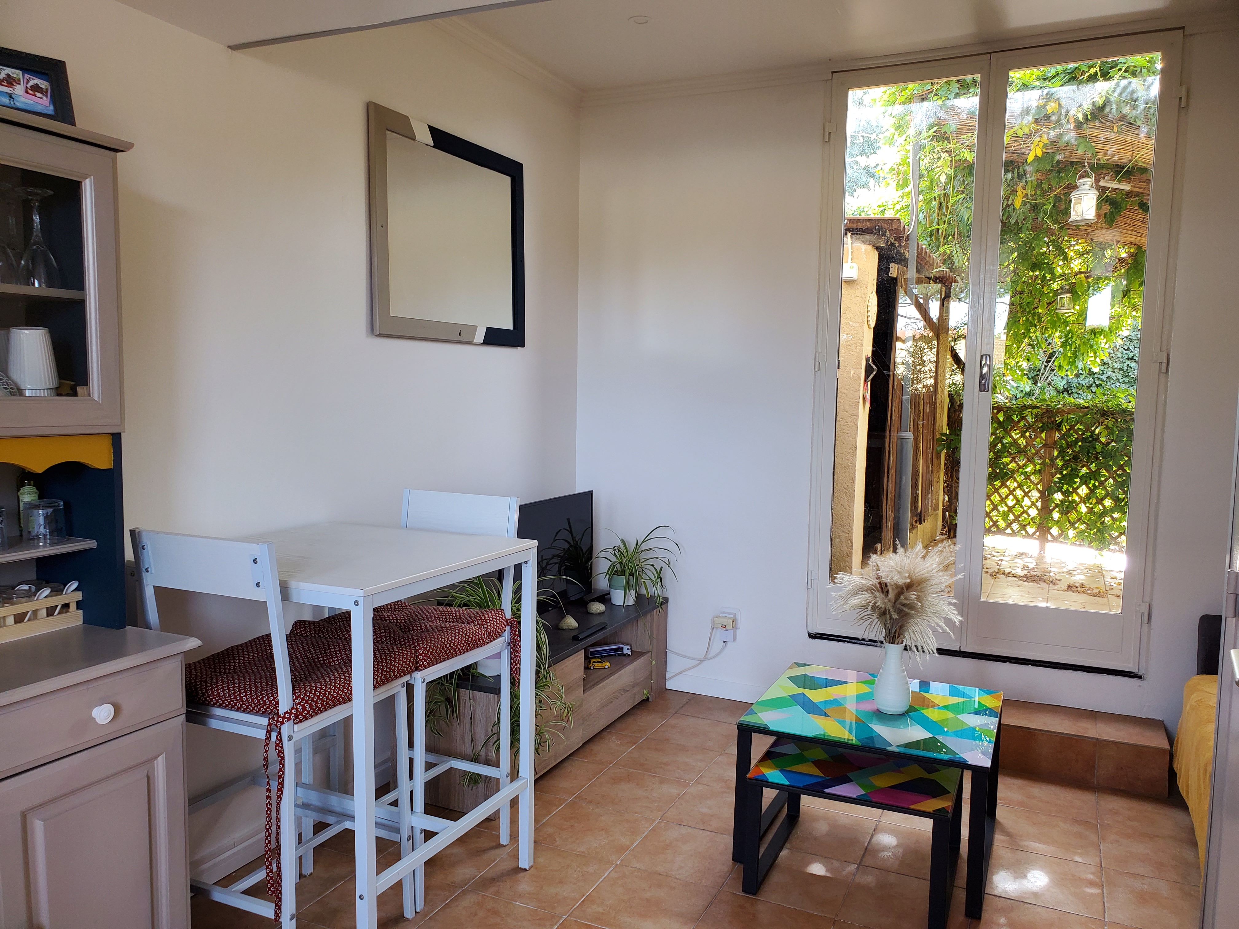 Studio with terrace