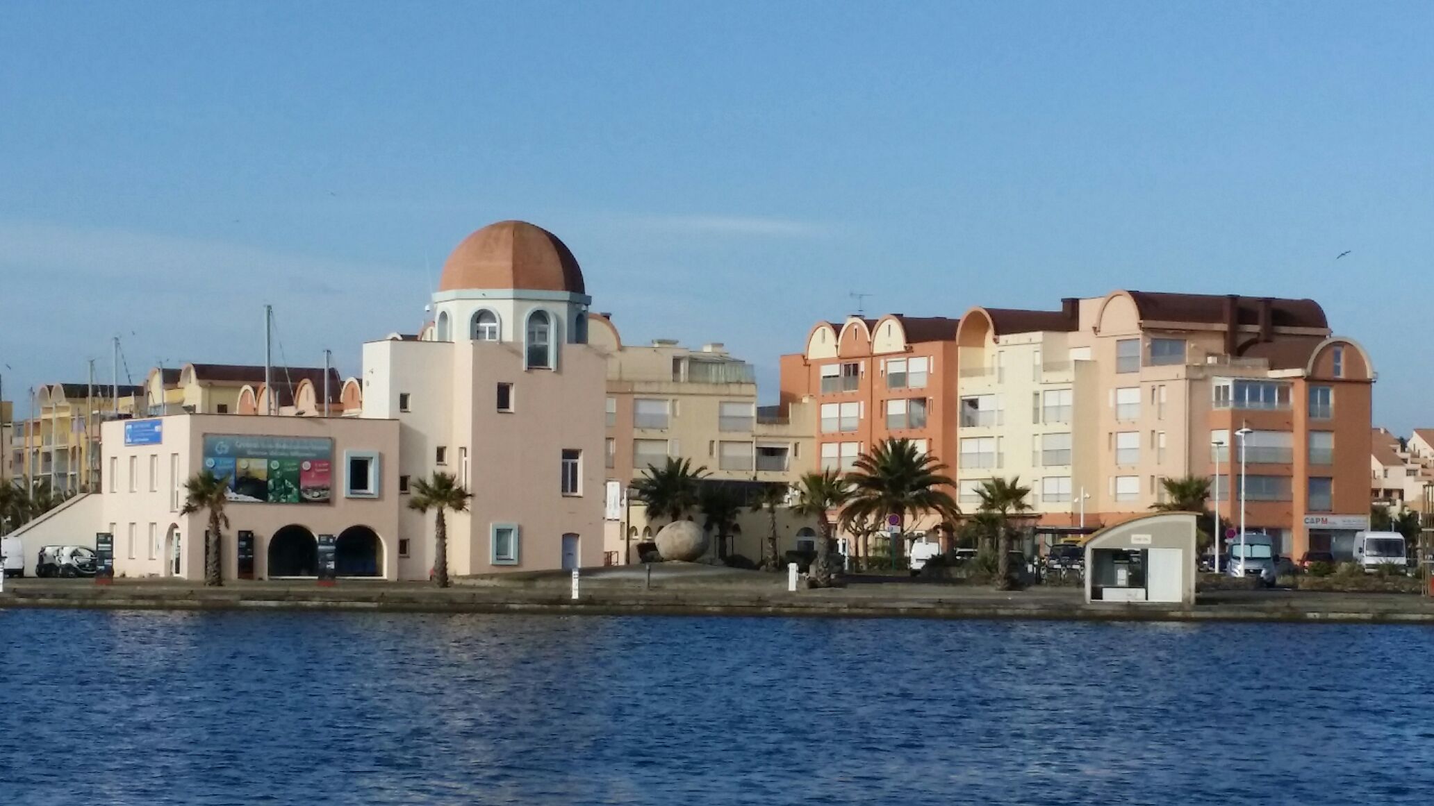 EXCEPTIONAL VIEW IN GRUISSAN MARINA