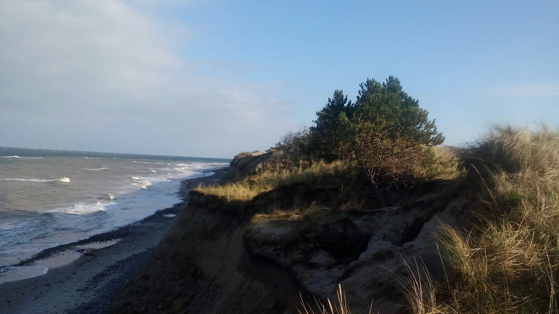 By the sea between Cape Arkona and Hiddensee