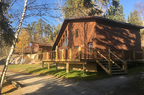 The Chalet at Stanley's. A deluxe 3 bedroom cabin.