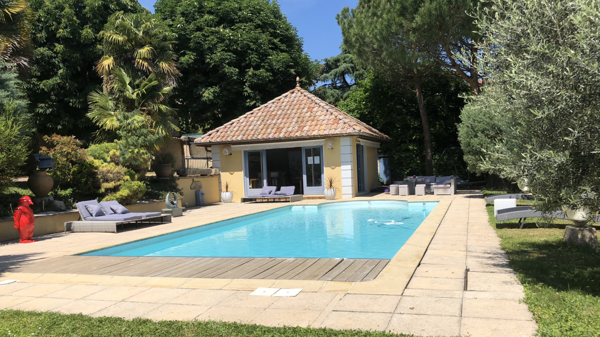 Furnished 50m2 in 17th century stone house