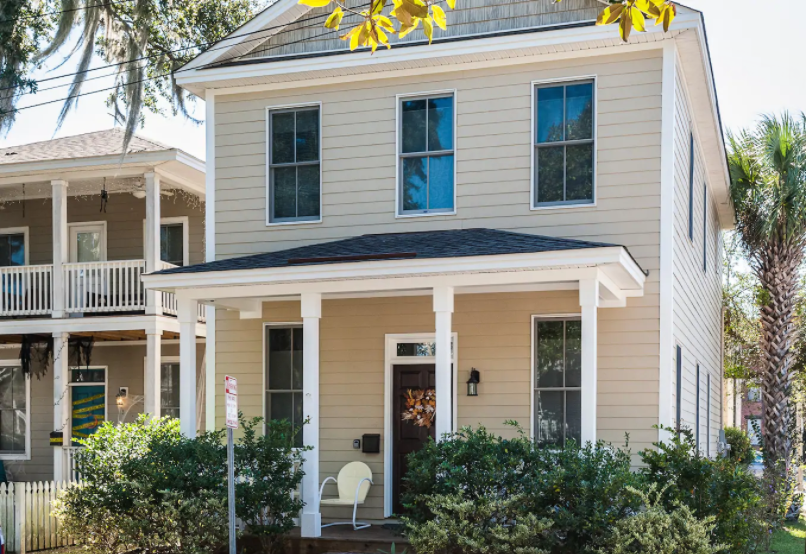 Charming Home in Starland District of Savannah Houses for Rent in
