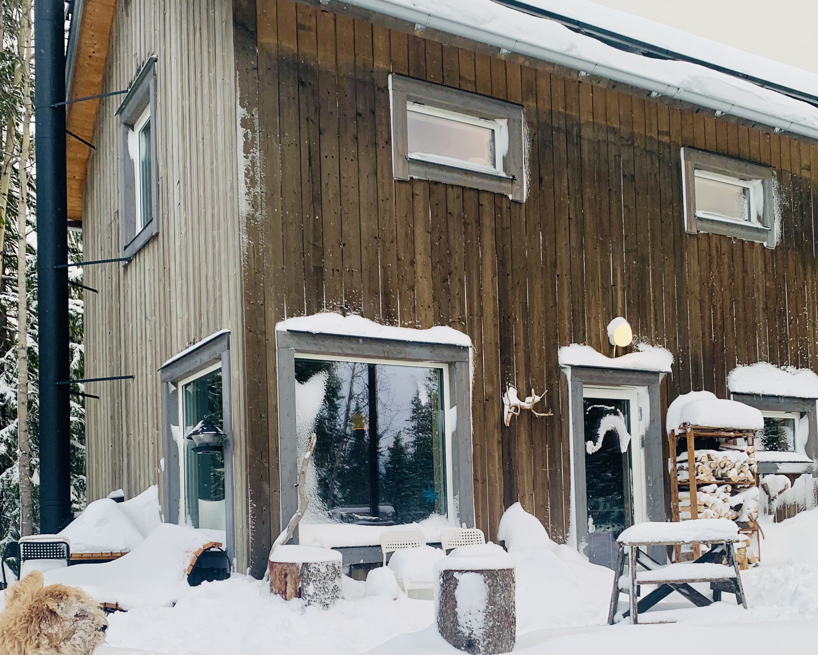 Newly built mountain cabin in Ottsjö with proximity to the lake.