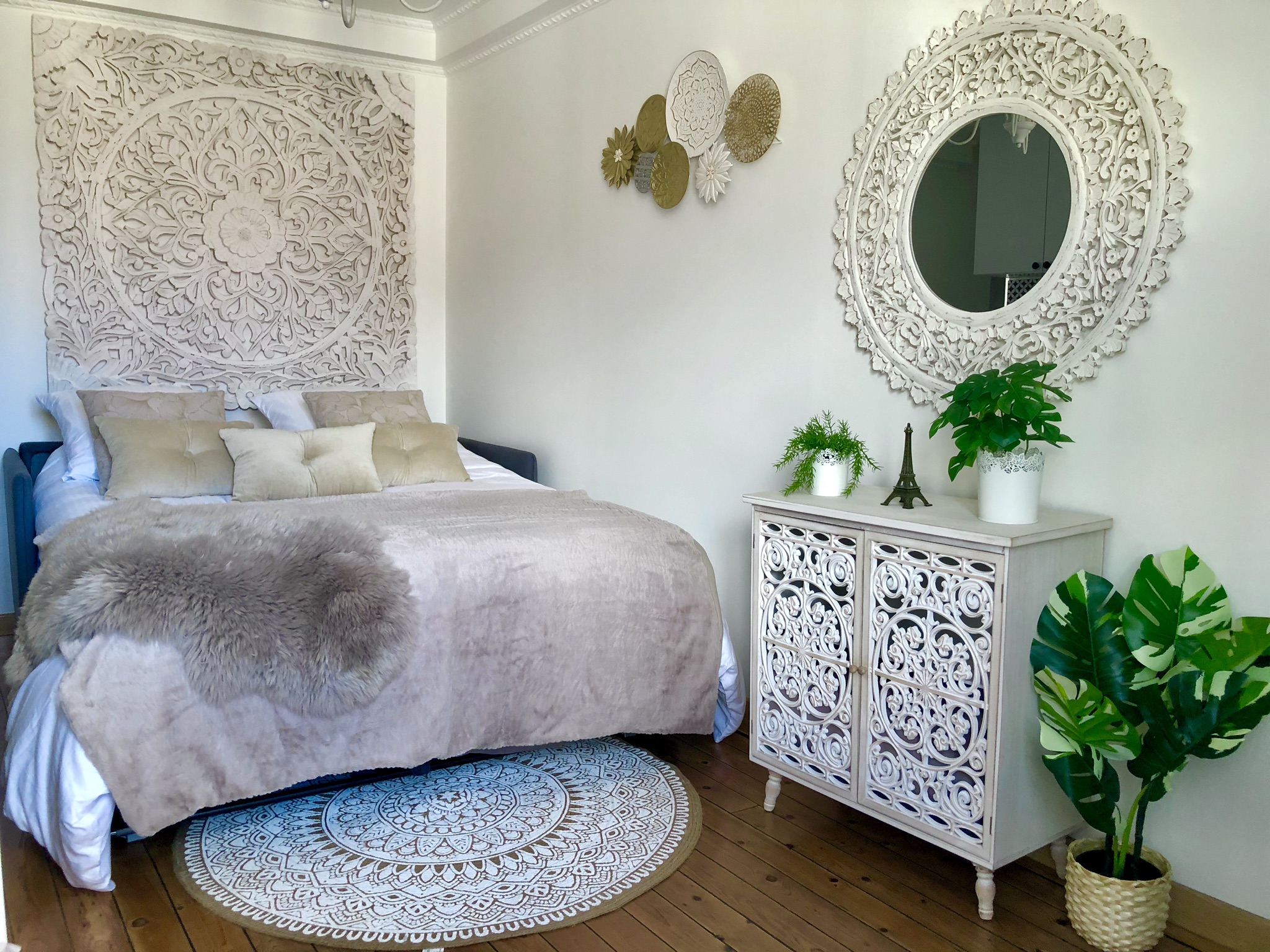 Bohemian Chic AIR-CONDITIONED ⭐️⭐️⭐️⭐️ Studio near Paris