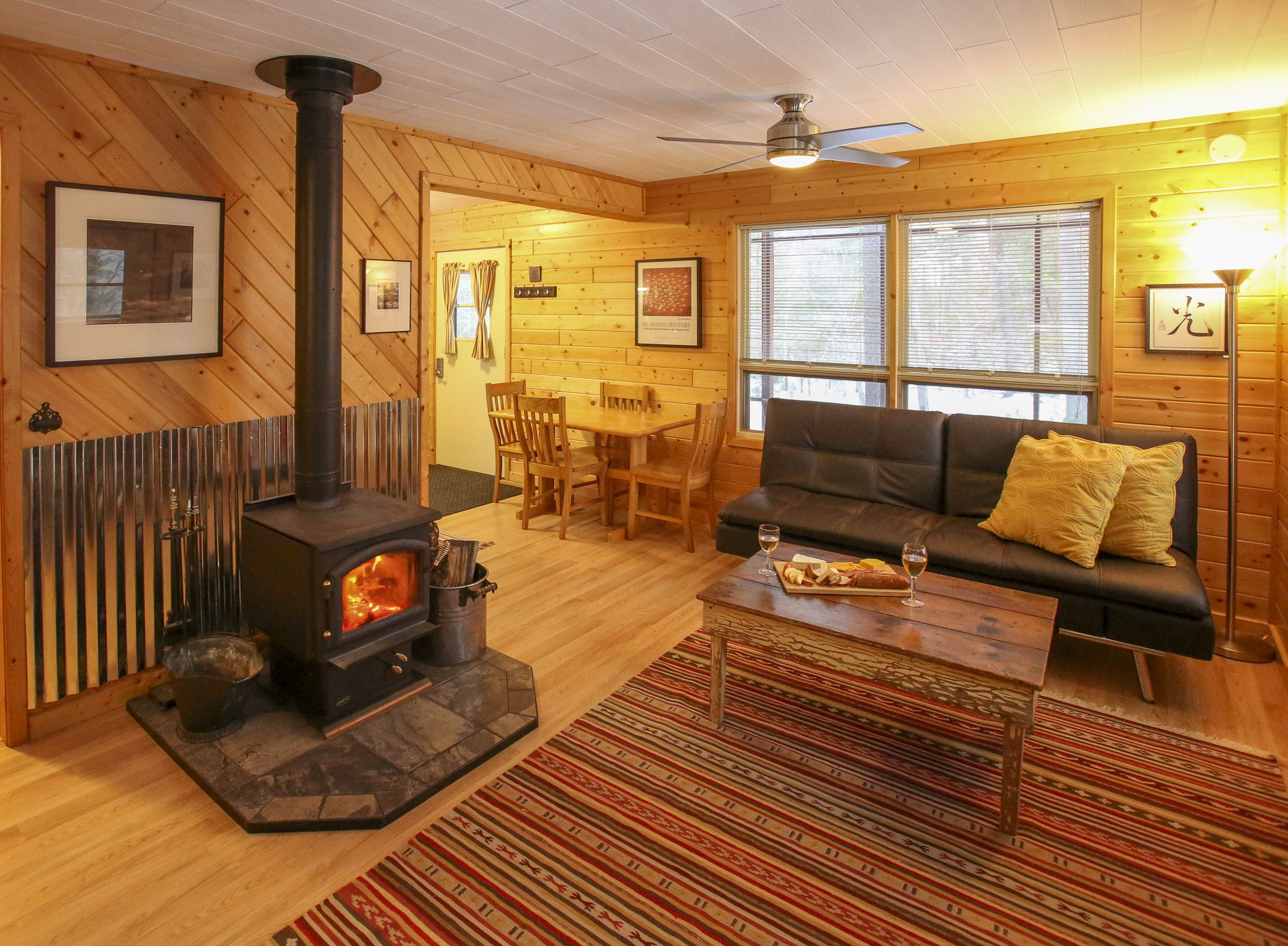 Wood River Retreat Private Cabin Above the River Cabins for Rent in