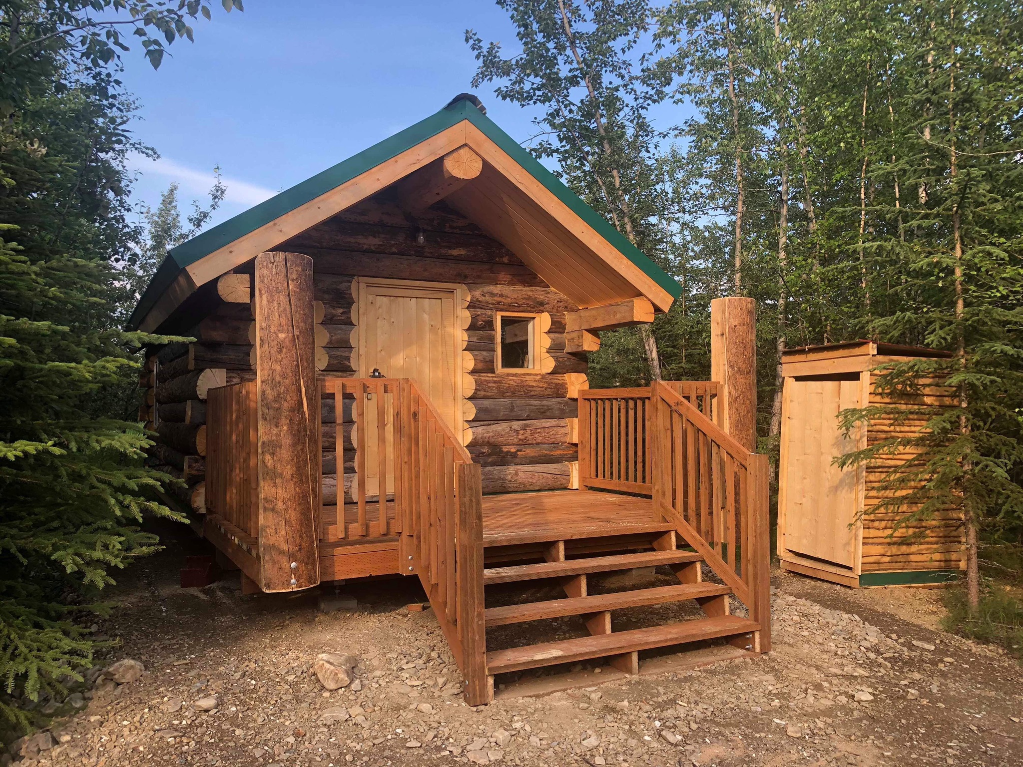 Chaplin Cabin Tiny houses for Rent in Fairbanks, Alaska, United