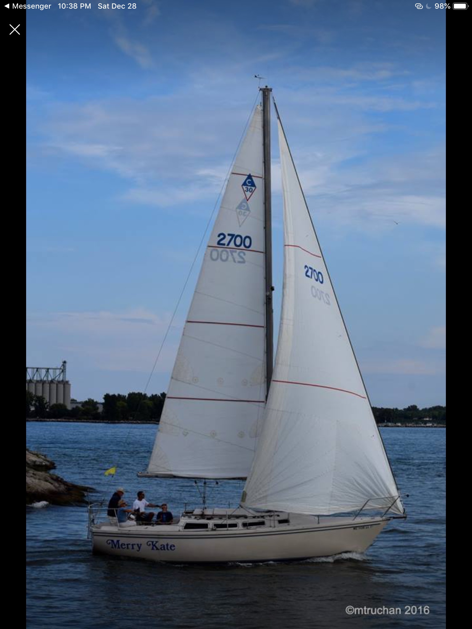 Stay a night on a 30’ sail boat Lake Huron dock Boats for Rent in