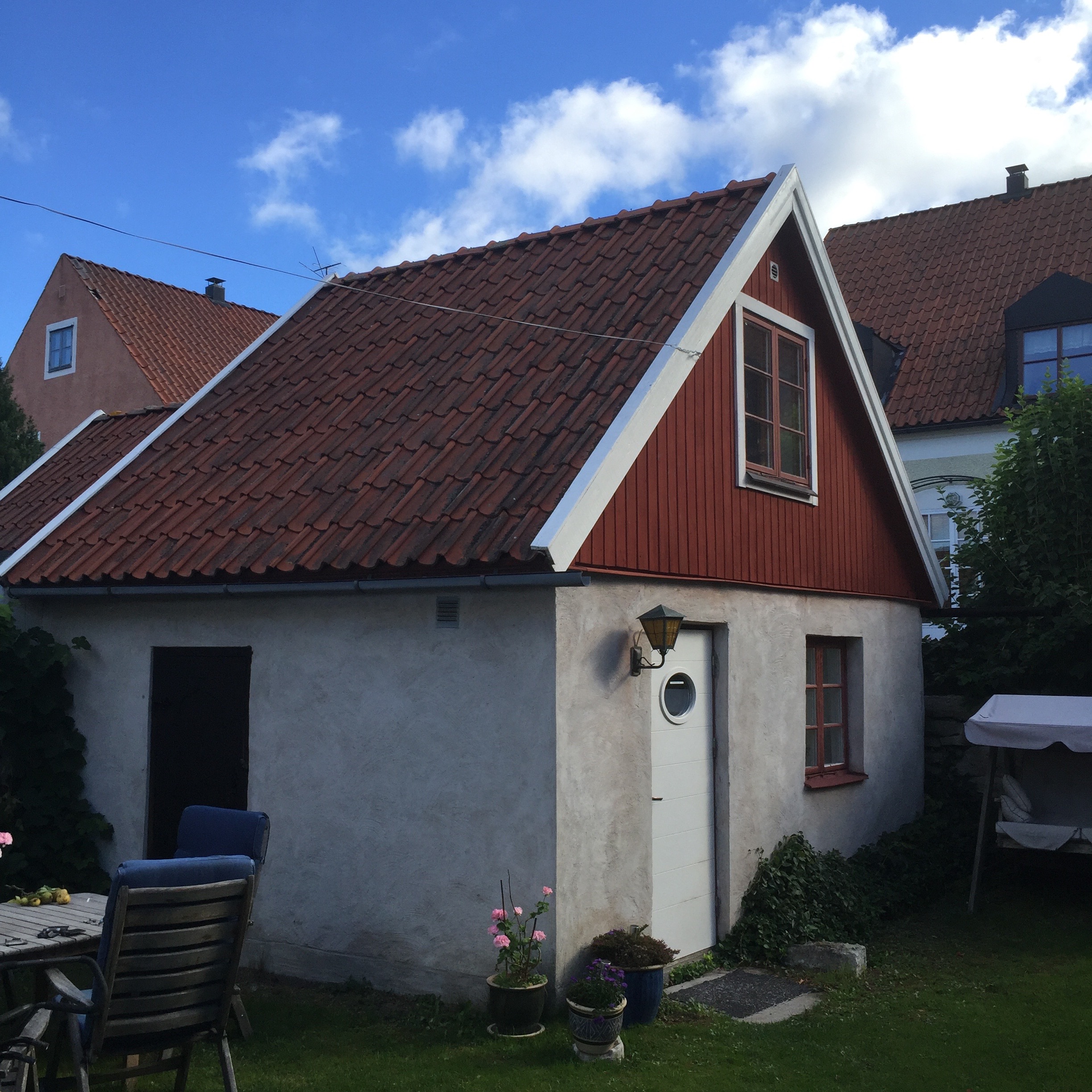 Gardenhouse in center of Visby