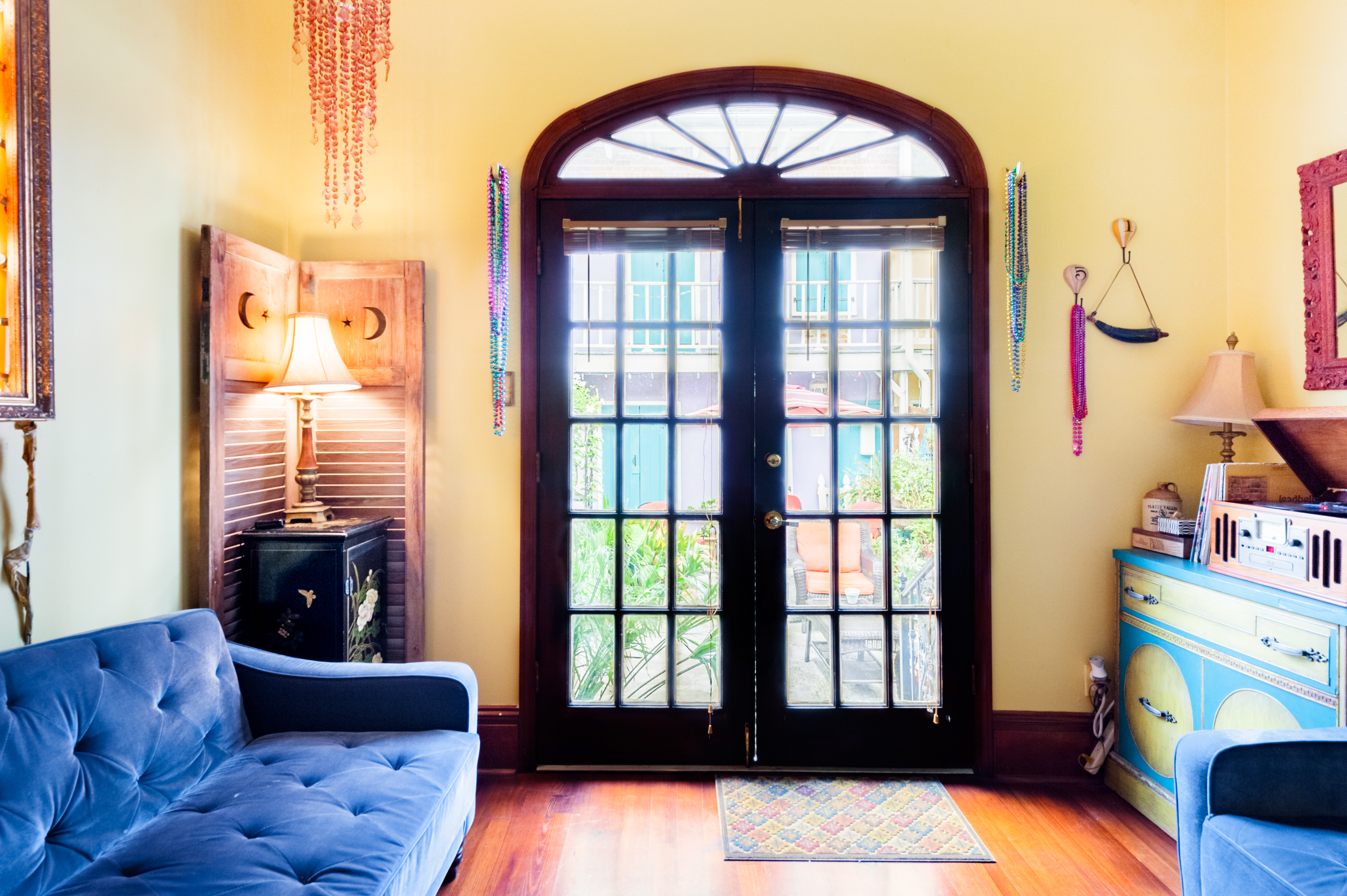 Chic Bohemian Guest Suite in Marigny, New Orleans