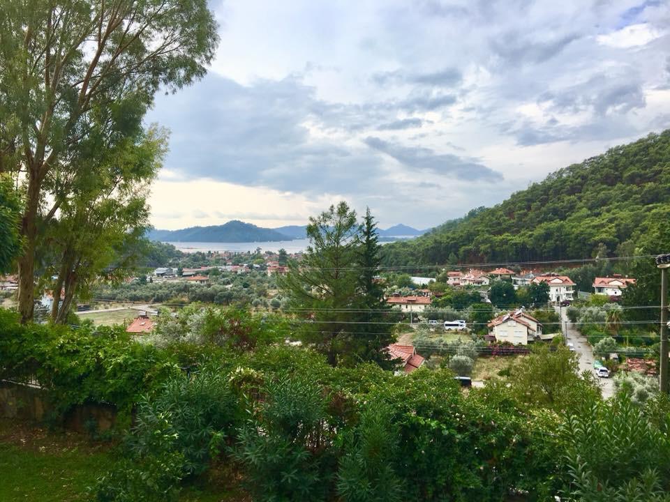 Göcek Palmiye Evlerinde Manzaralı Kiralık Yazlık Menteşe şehrinde