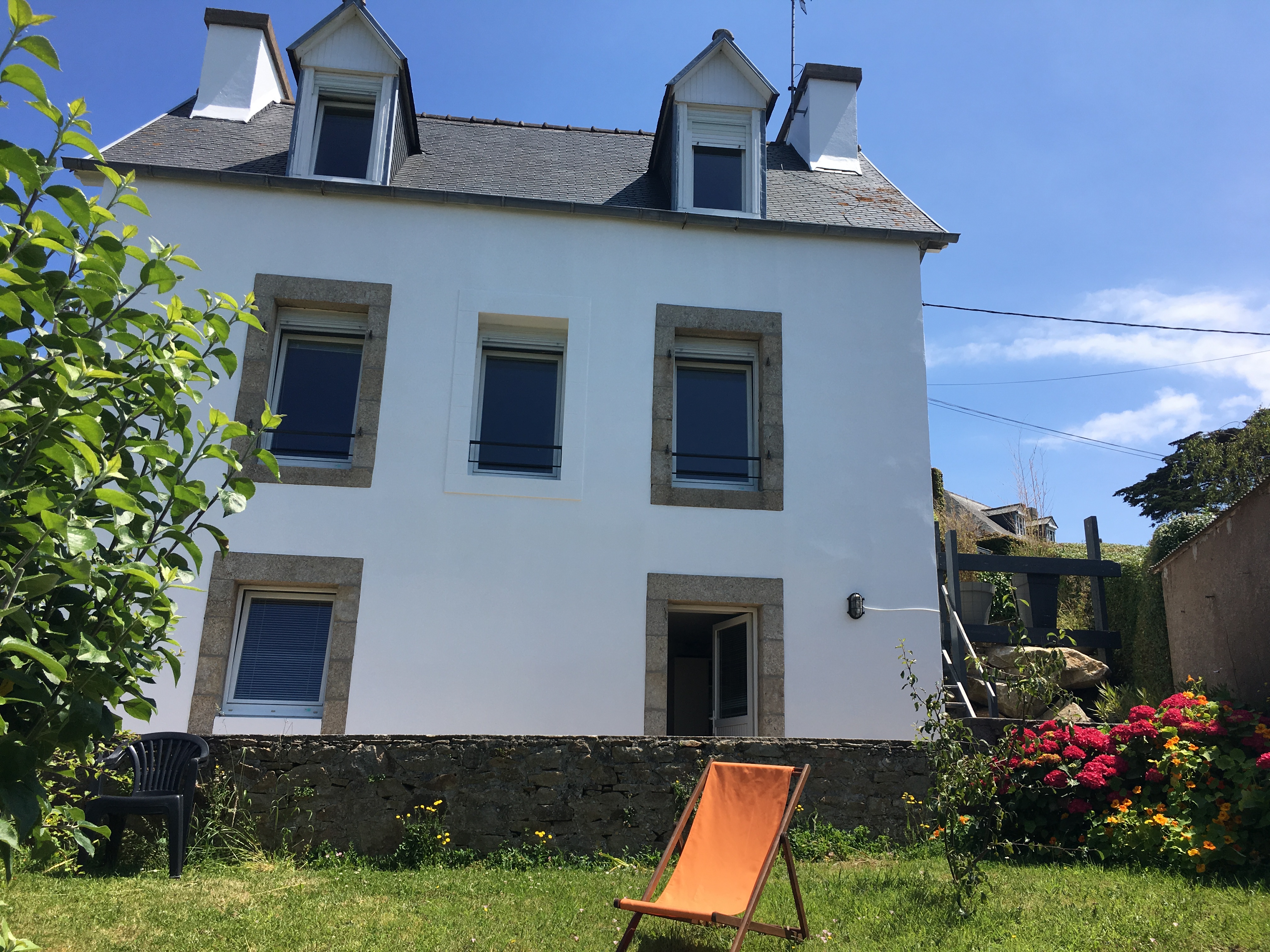 Vacation home in Carantec, sea view, near beach