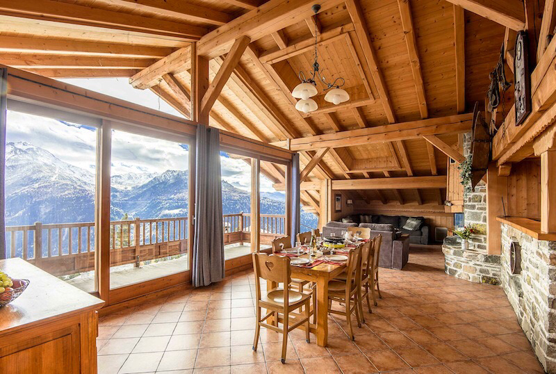 Apt pied de piste  120m2 9pers chalet la Rosière