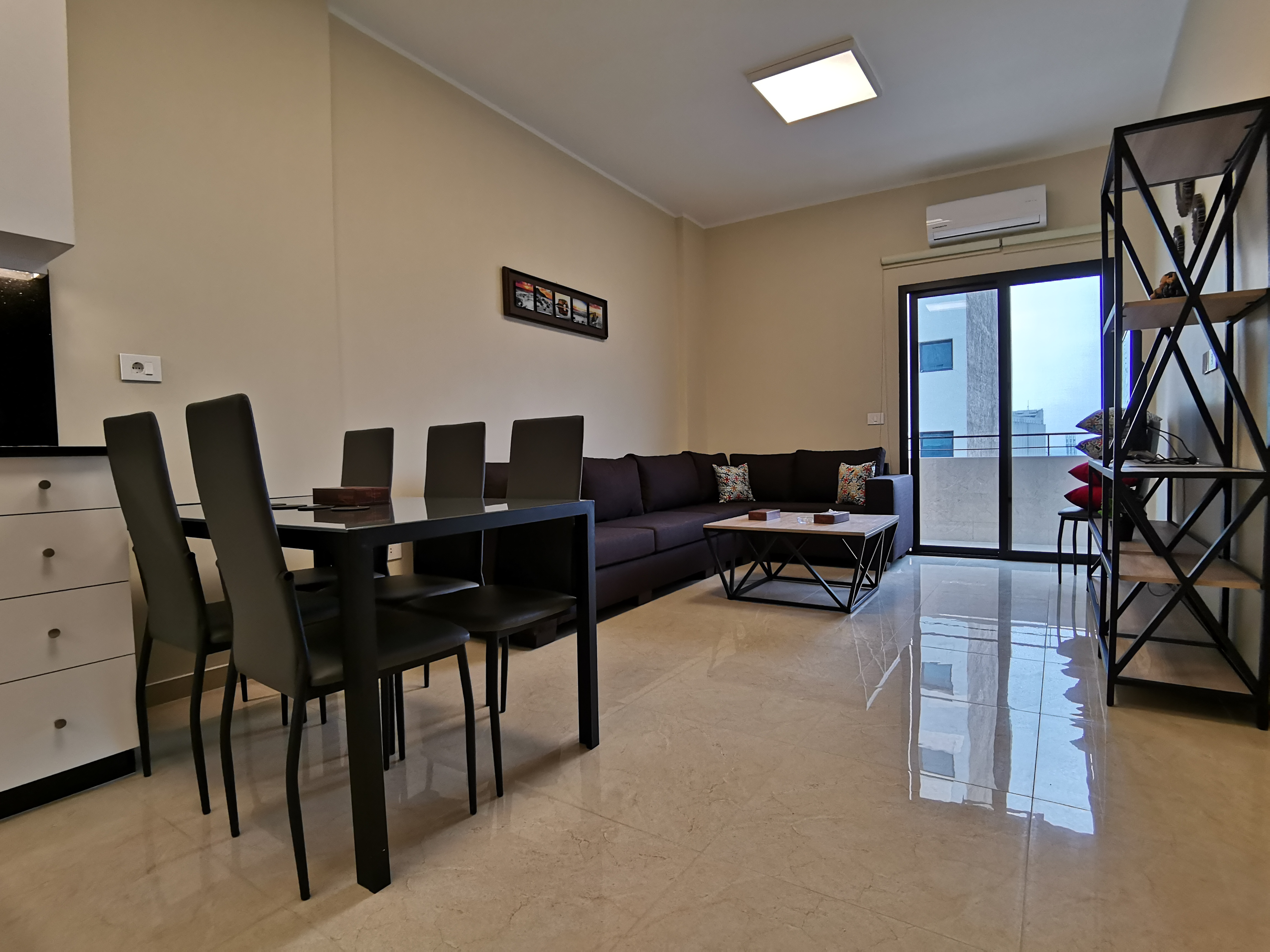 Mar Mikhael Newly renovated 1 Bedroom Flat w/view