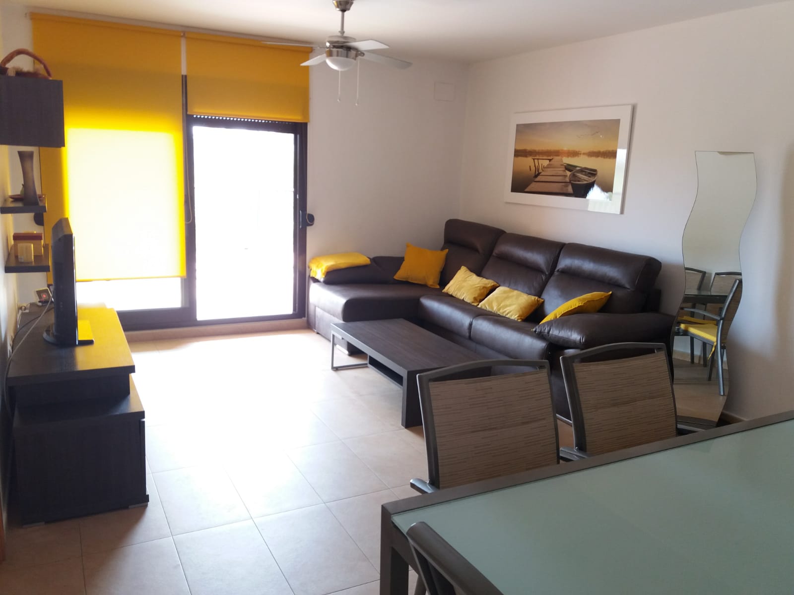 Spacious apartment 5 minutes away from the beach.