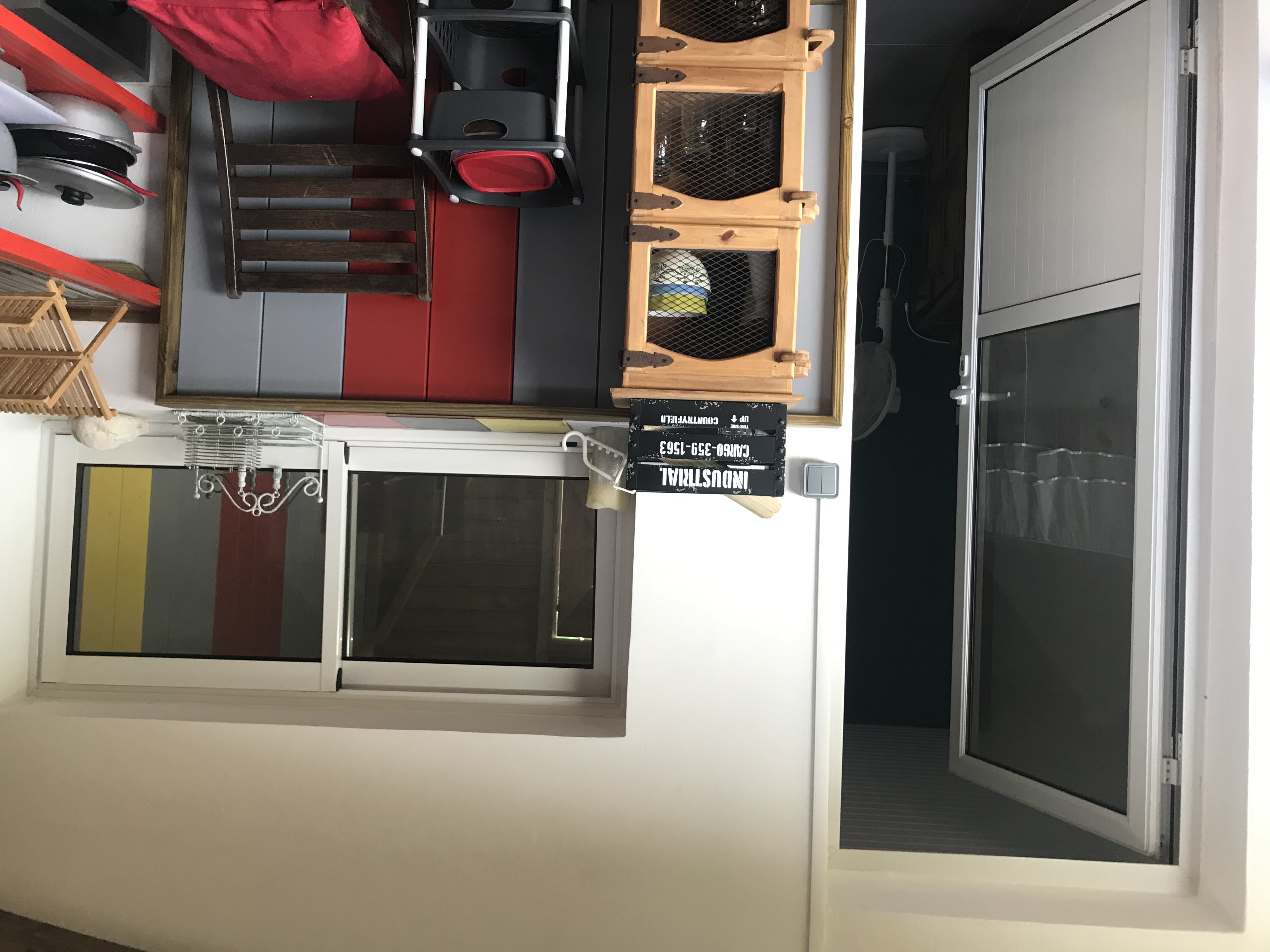 Small apartment under typical carbet