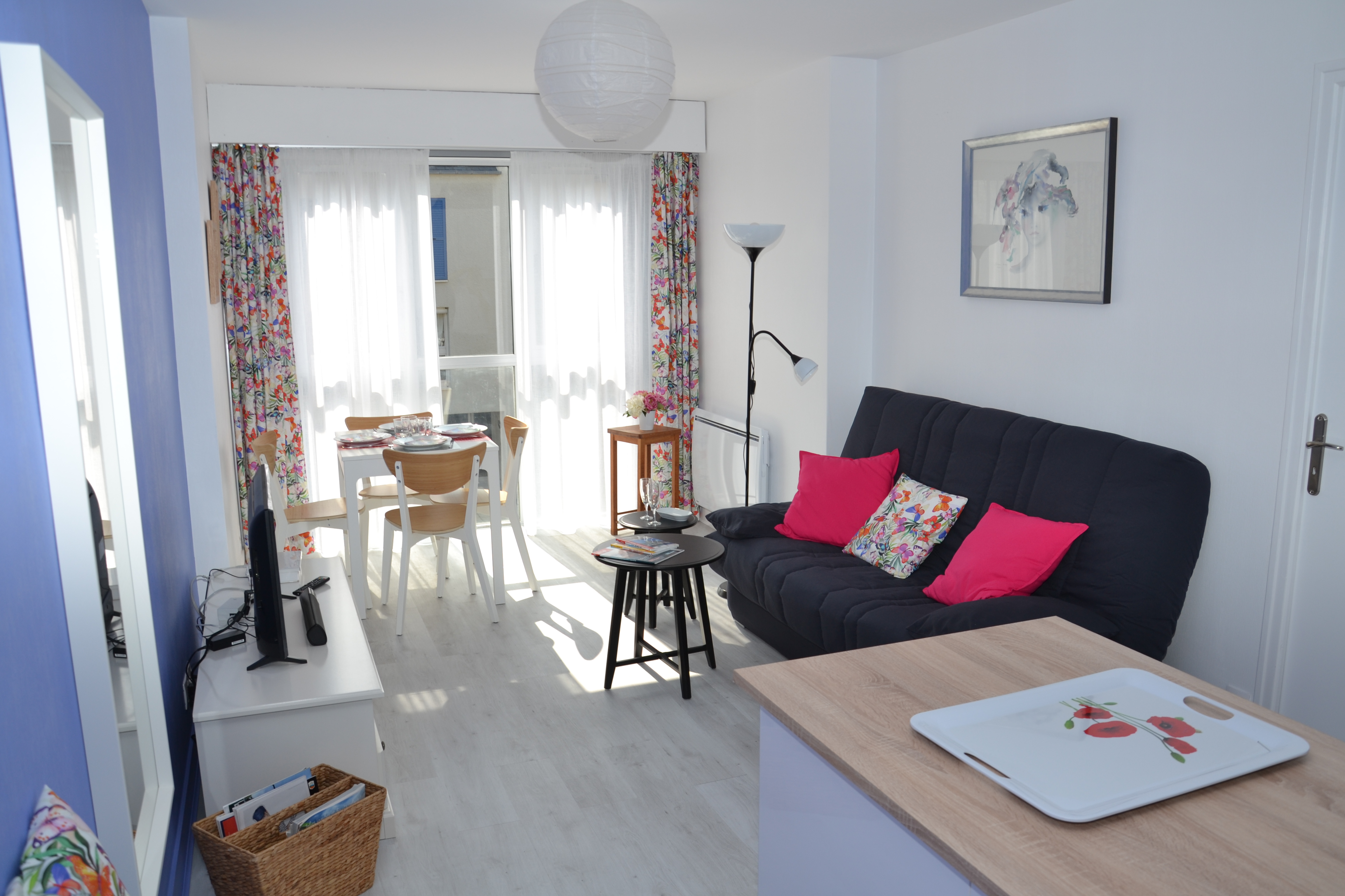 FEEL AT HOME IN LOVELY QUIET T2 FLAT-BEACH 150 m !