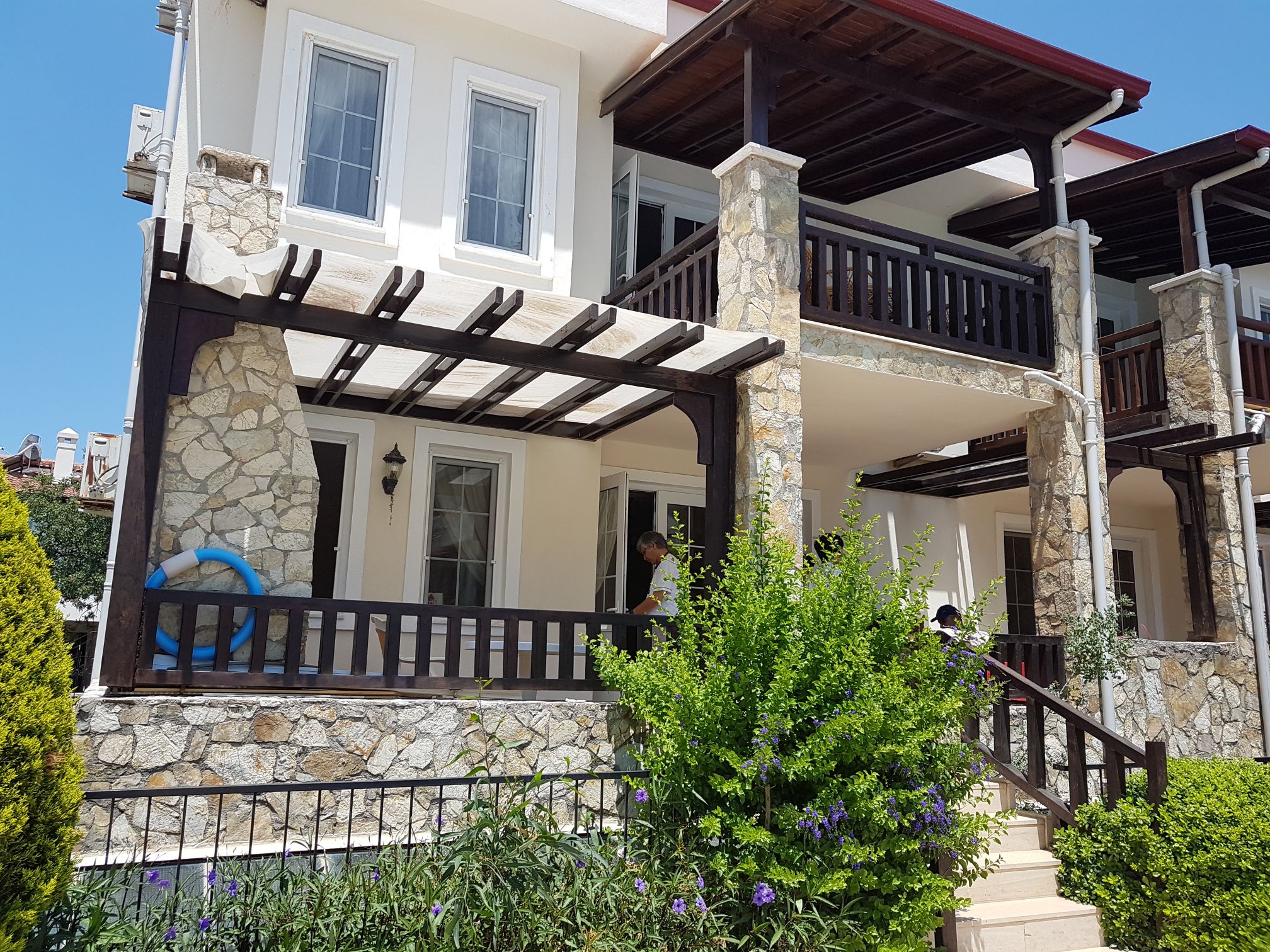 Amazig 2+1 apart villa next to pool in ölüdeniz Fethiye şehrinde