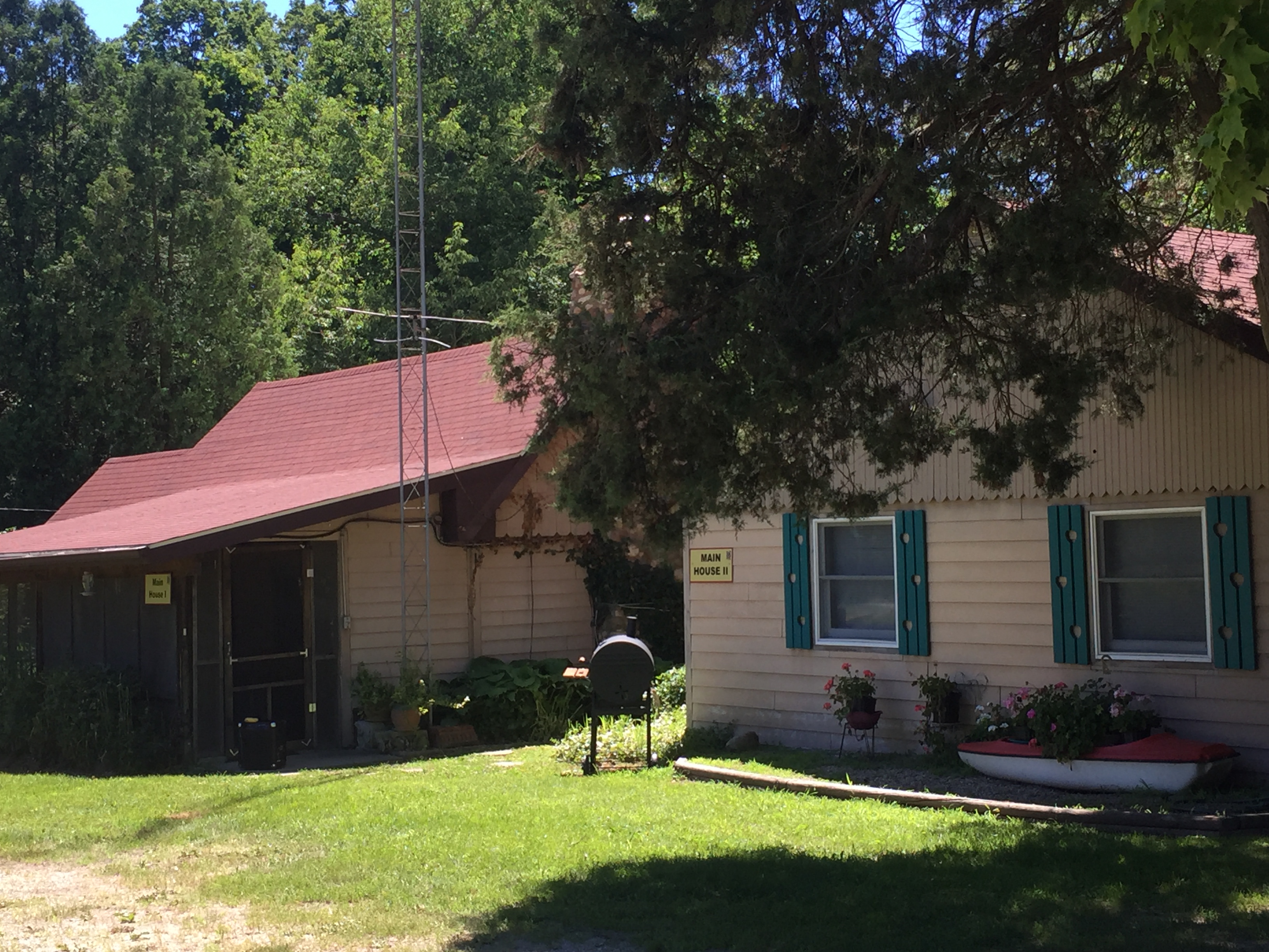 Main House I & II with Lake & Trails