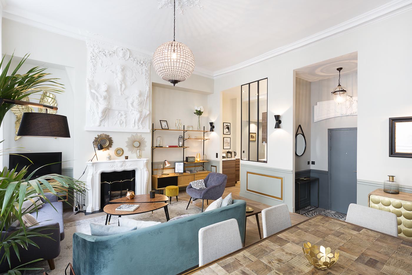 Unique Apt in the Marais/Beaubourg