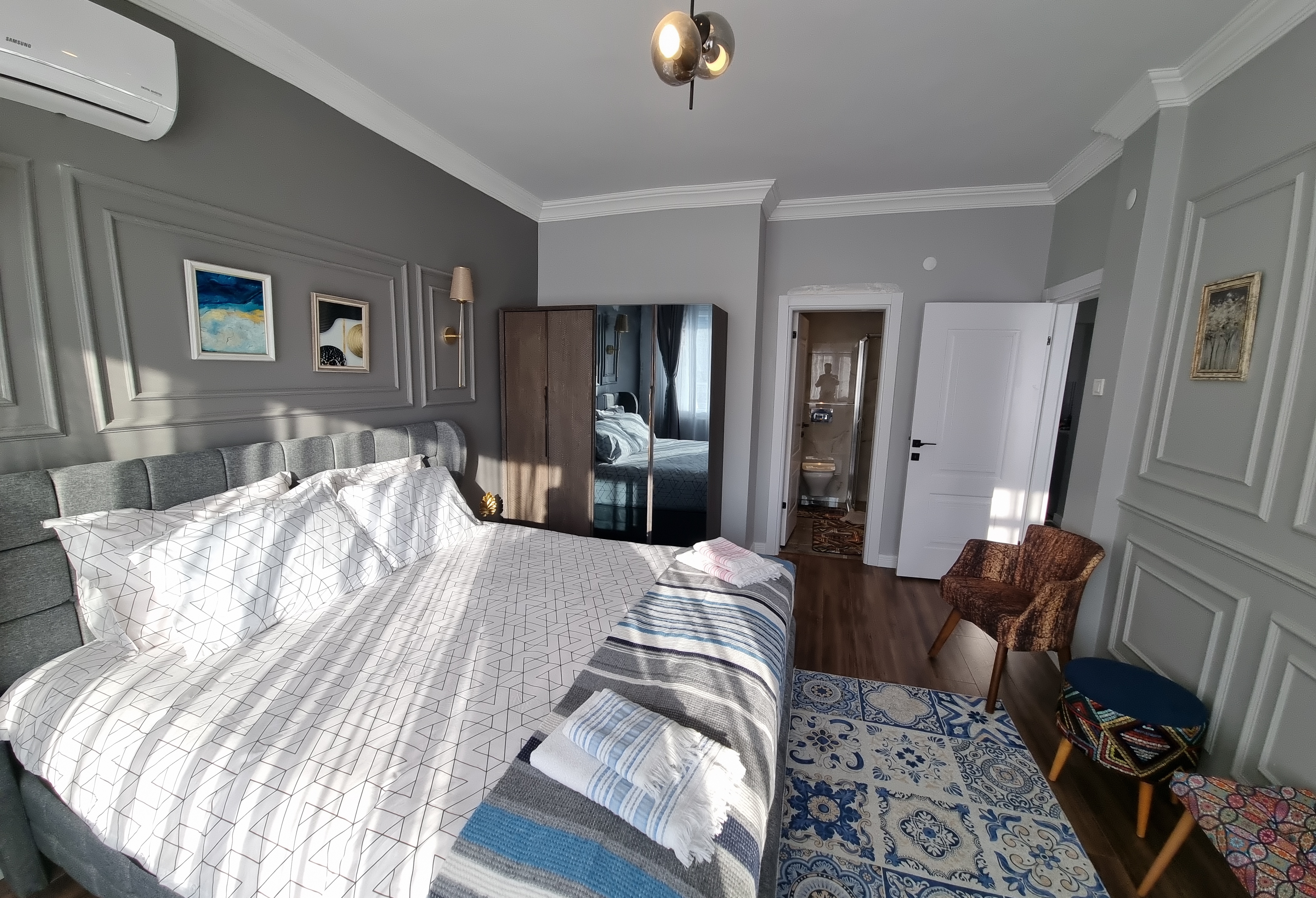*'*LUXURY,Cozy 3+1 apartment(4 AC)with 2 bathrooms