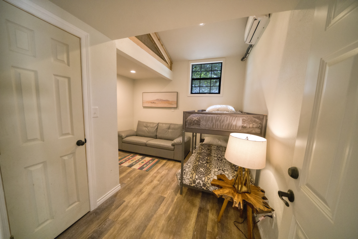 Cute, Rustic Barndo Bunkhouse w/ Dog (or Kid) Run! Houses for Rent in