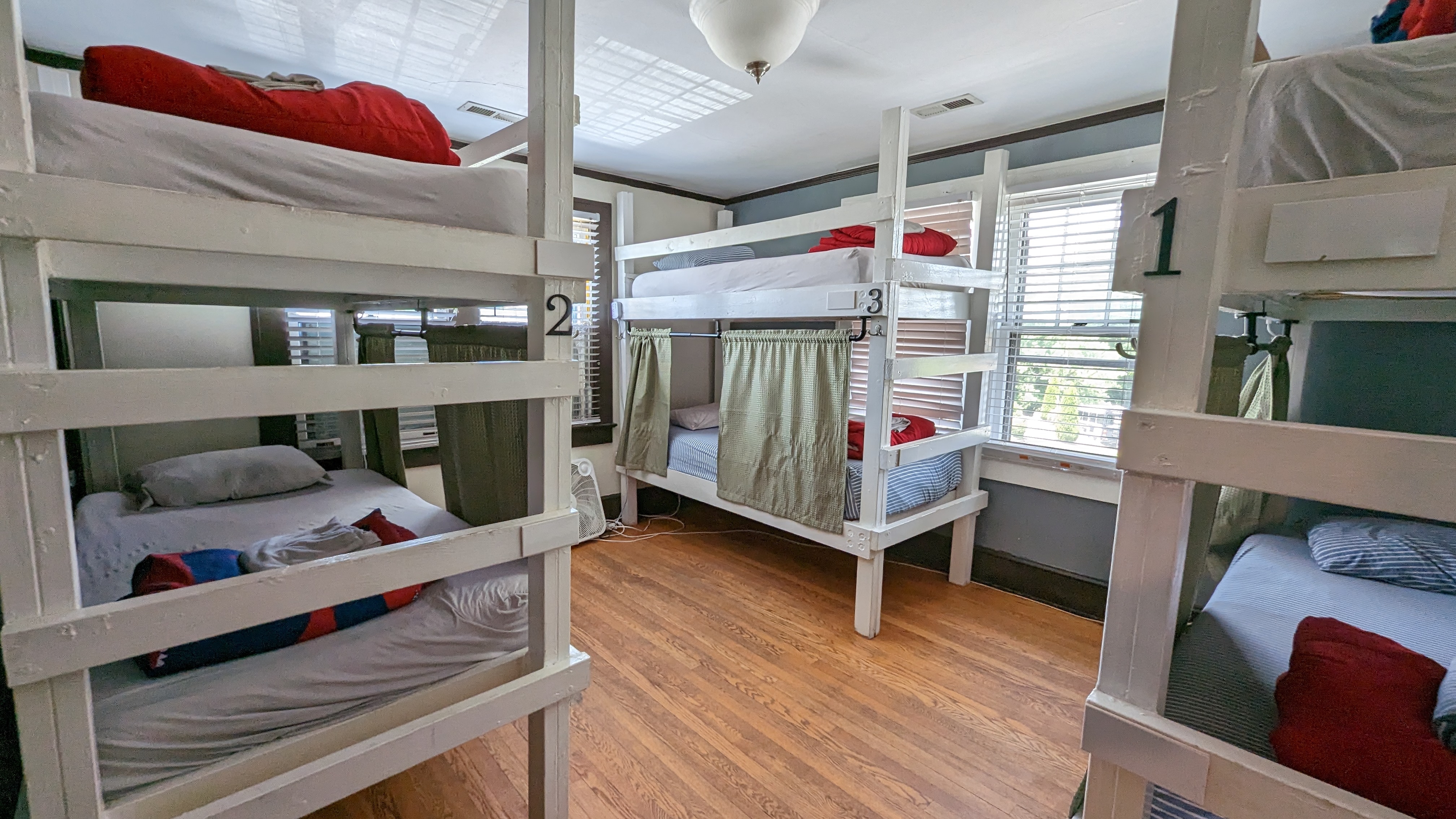 Mixed Dorm Bunk at Sharky's Youth Hostel in 28806, Asheville